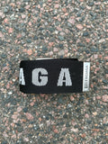 Balenciaga sport belt black