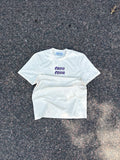Miu miu pearl tee beige