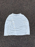 Vintage Yves Saint Laurent asymmetrical button long sleeve