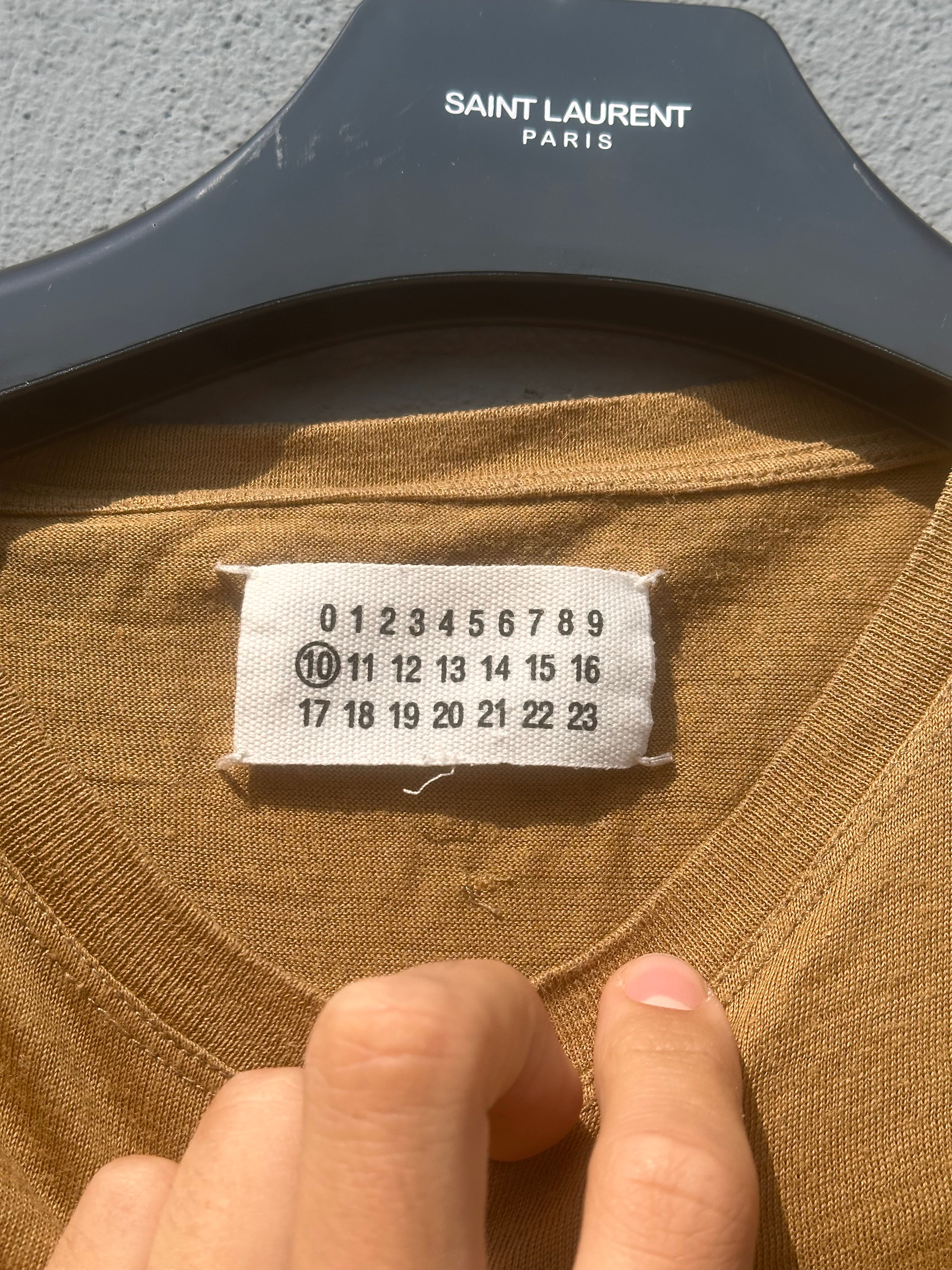 Maison Margiela Khaki pocket tee