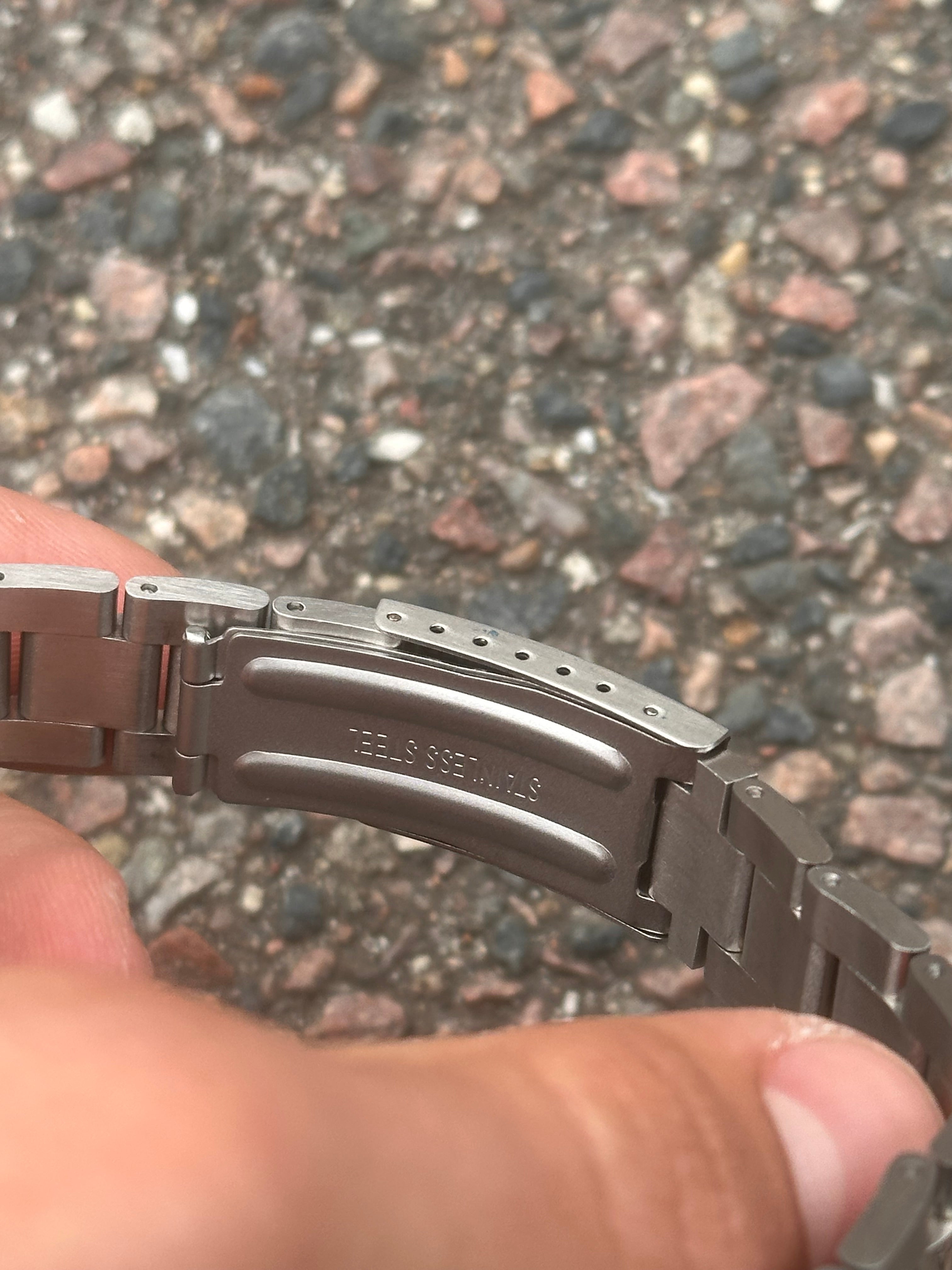 Maison margiela logo bracelet stainless steel