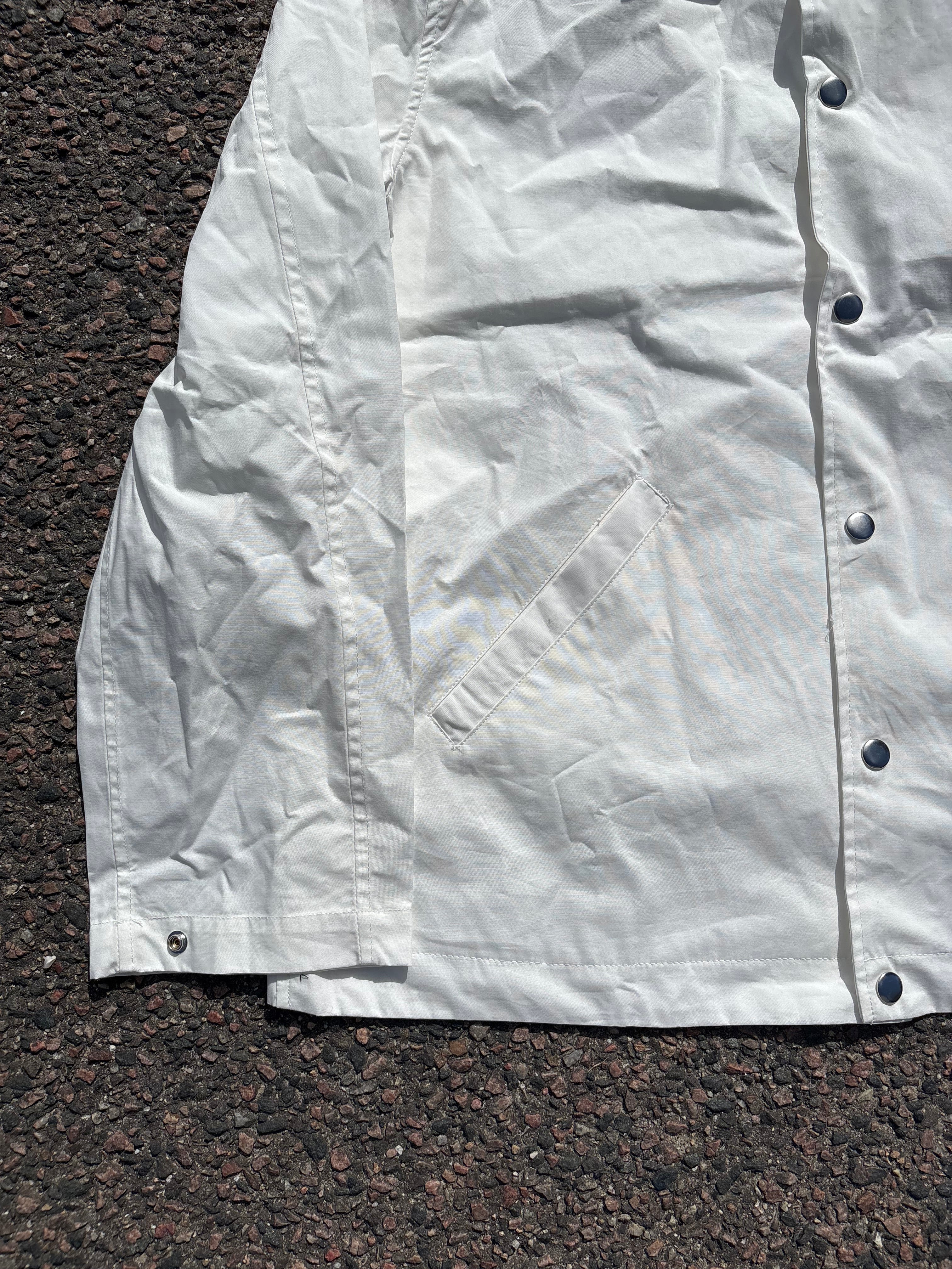 Jil Sander White rain coat