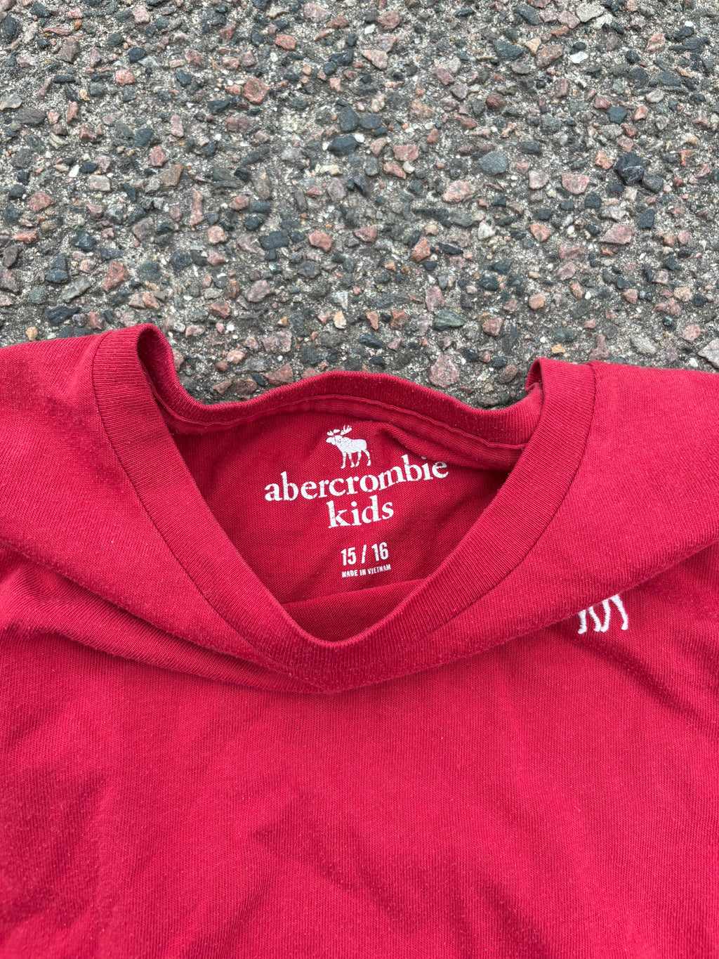 Vintage Abercrombie red long sleeve