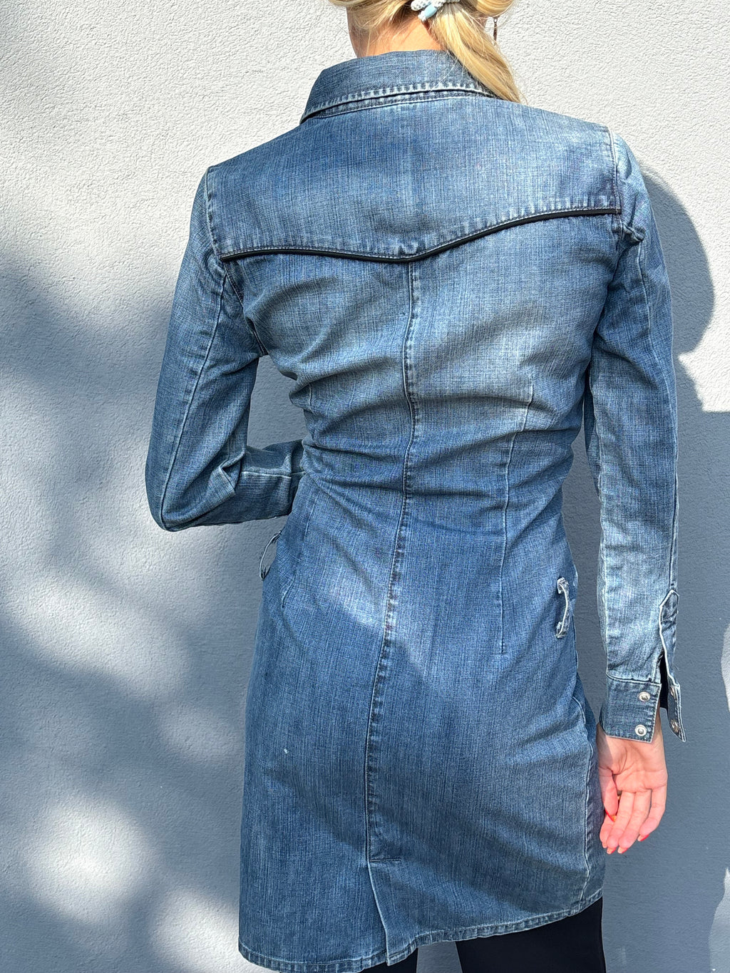 Vintage 1990s denim dress
