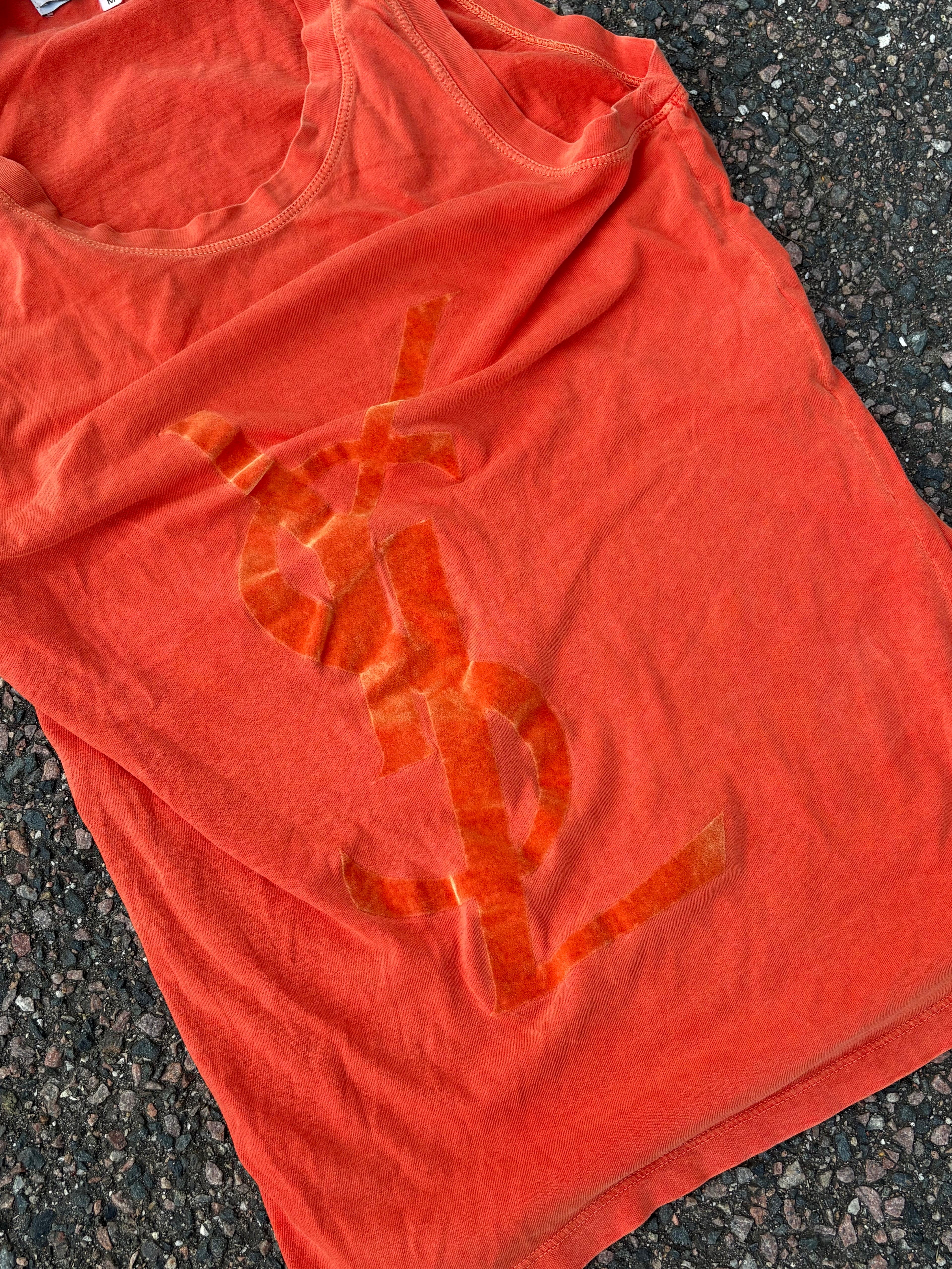 Yves Saint Laurent tank top koral orange/red