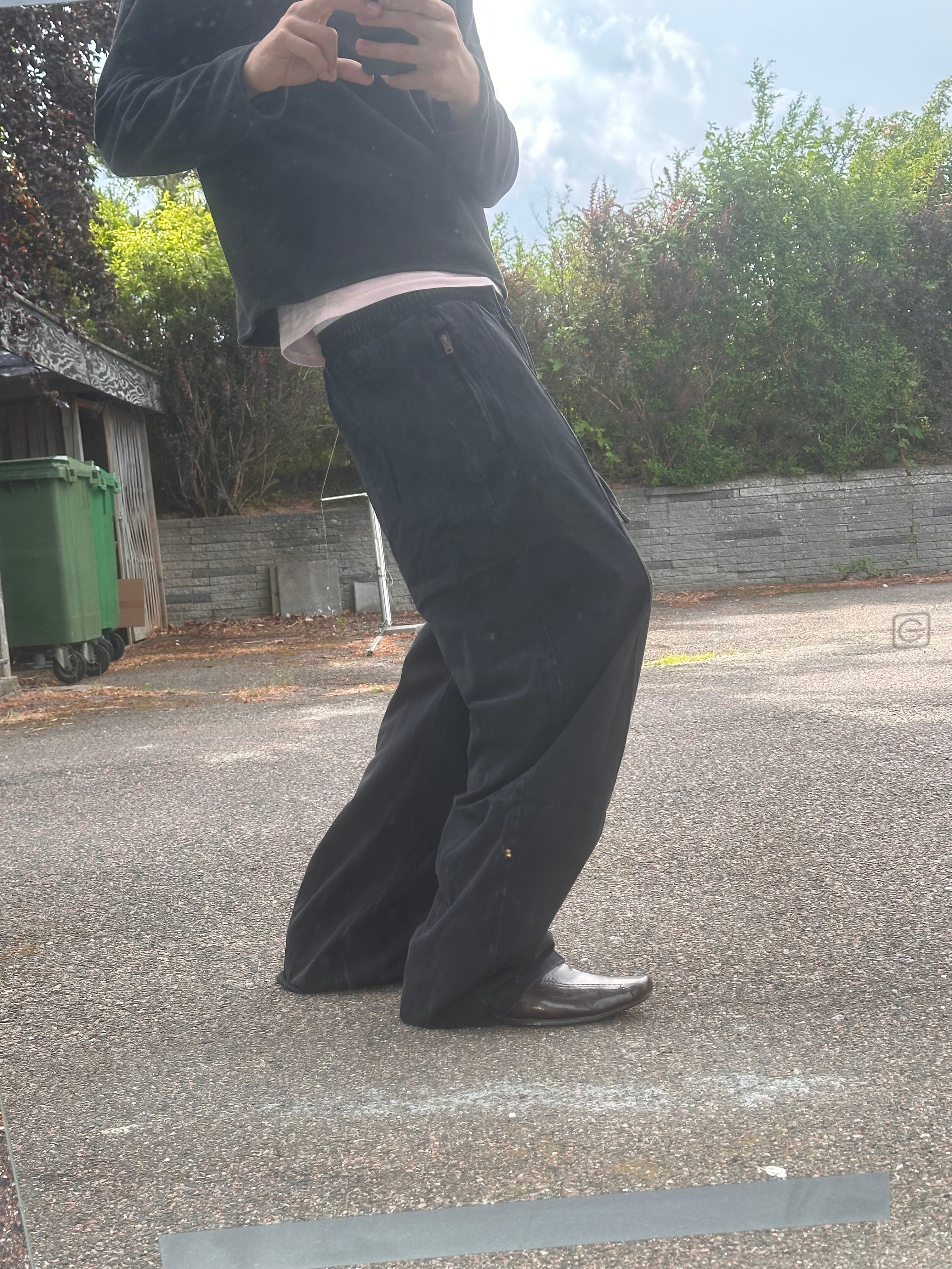 Acne studios black joggers
