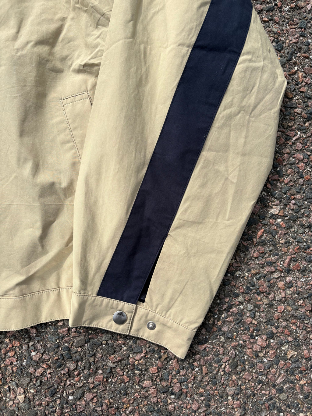 Saint Laurent track jacket beige