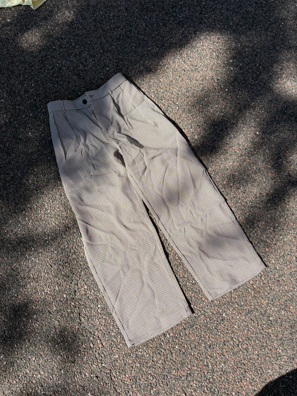 2010s Vintage plaid baggy pants