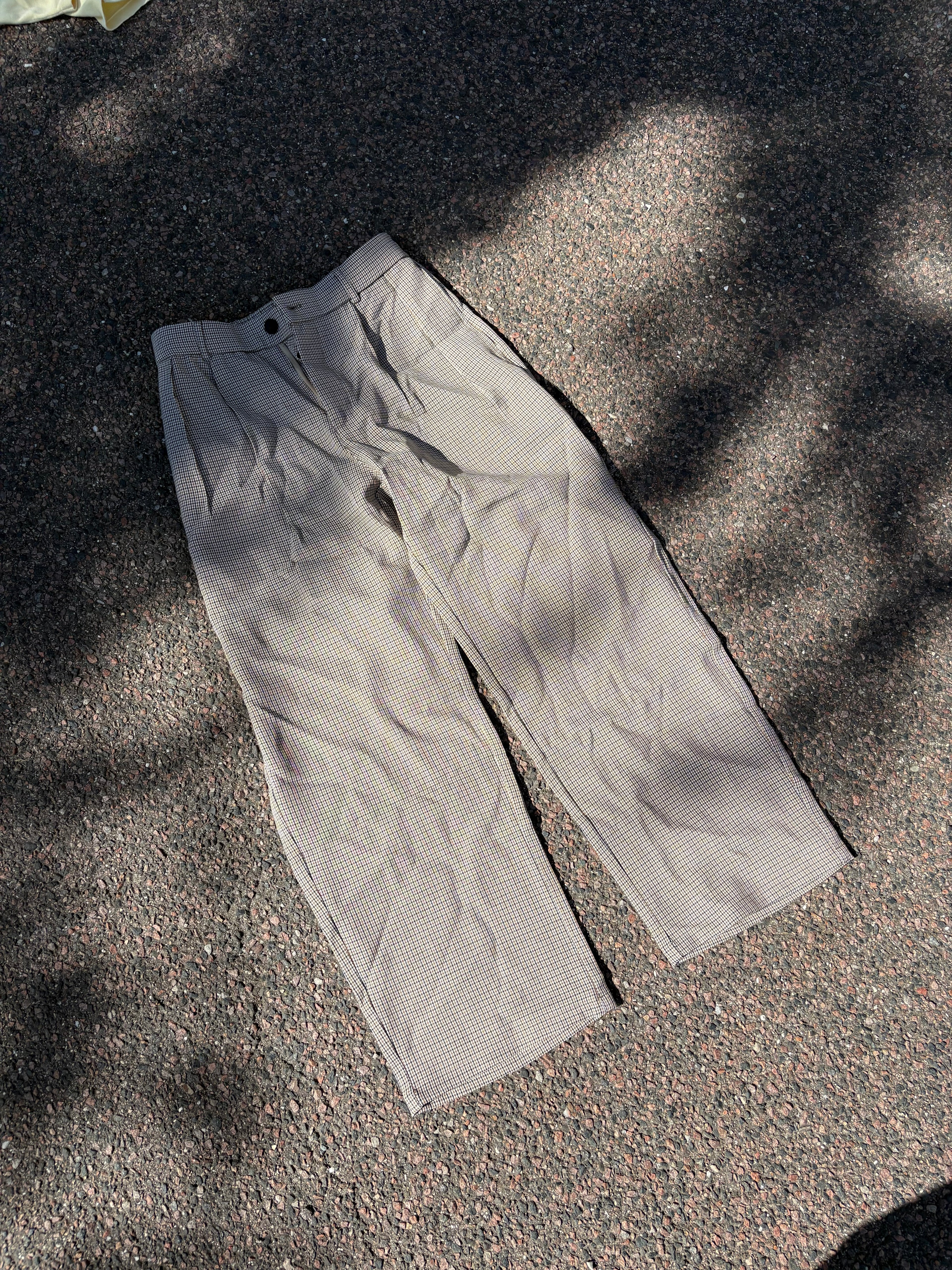 2010s Vintage plaid baggy pants