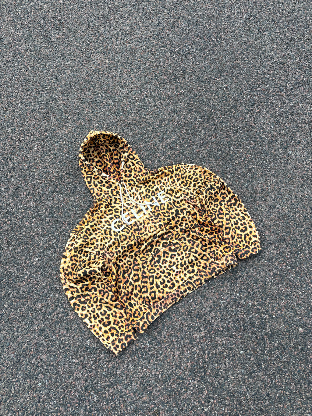 Celine SS24 leopard hoodie