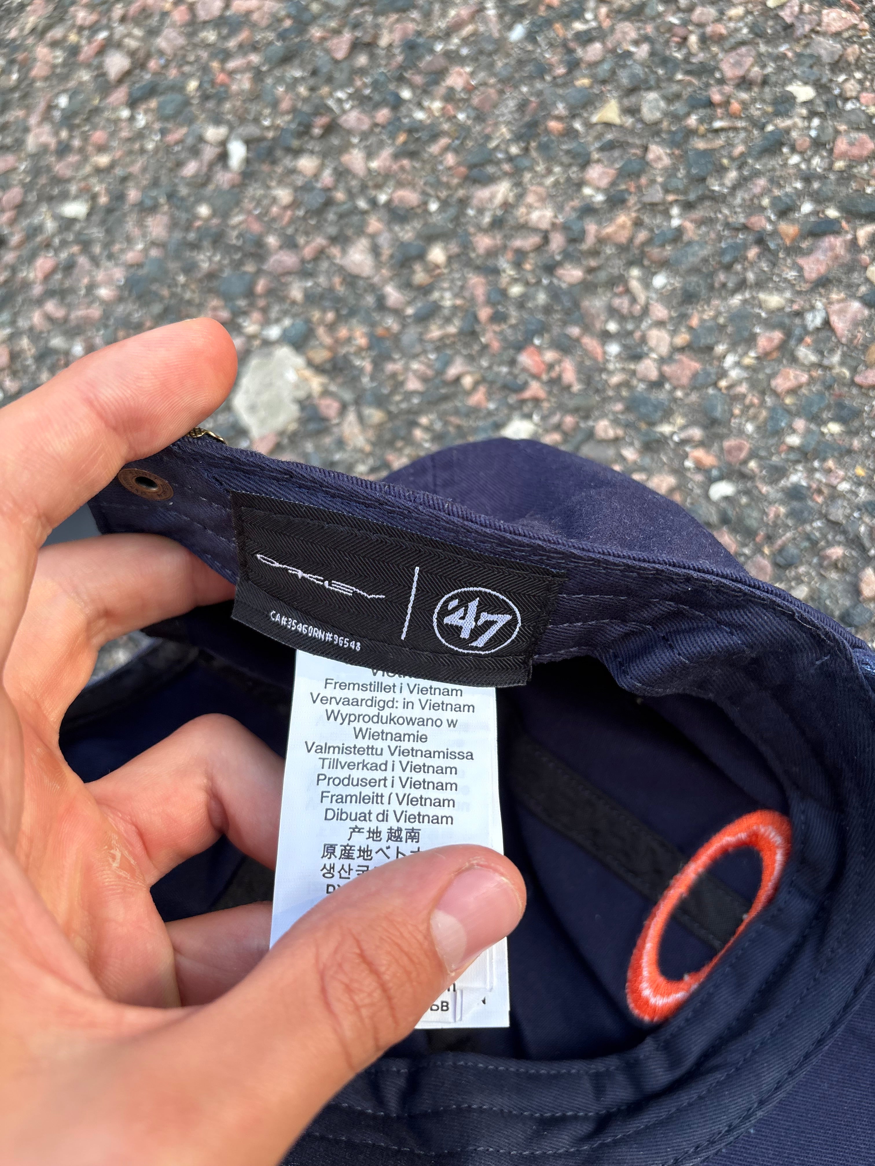 Oakley Dad cap navy orange