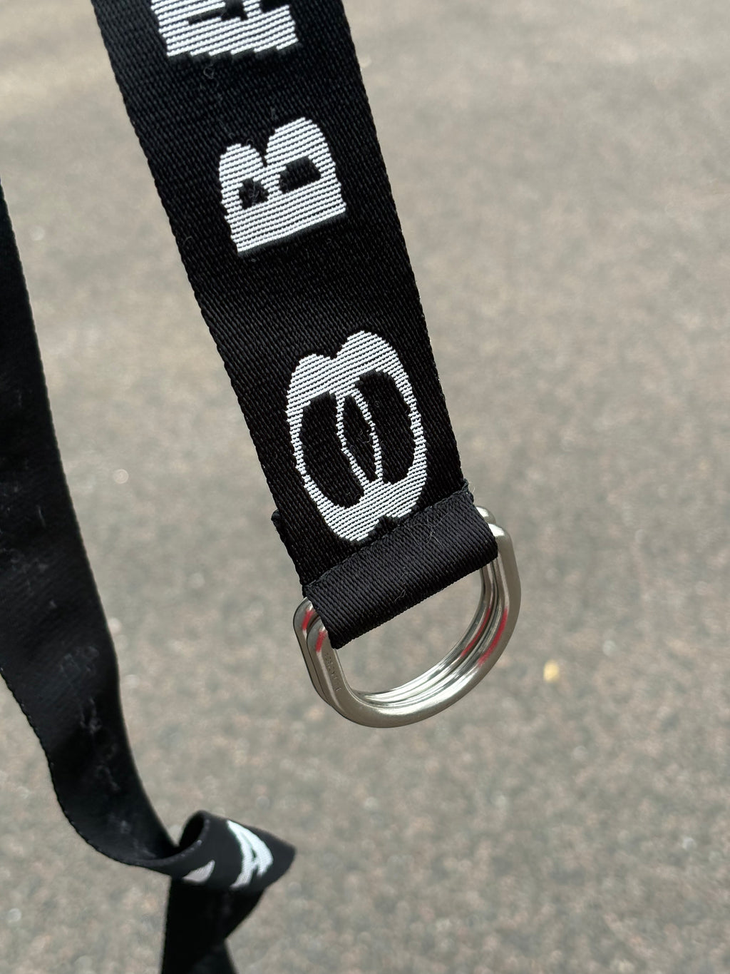 Balenciaga sport belt black
