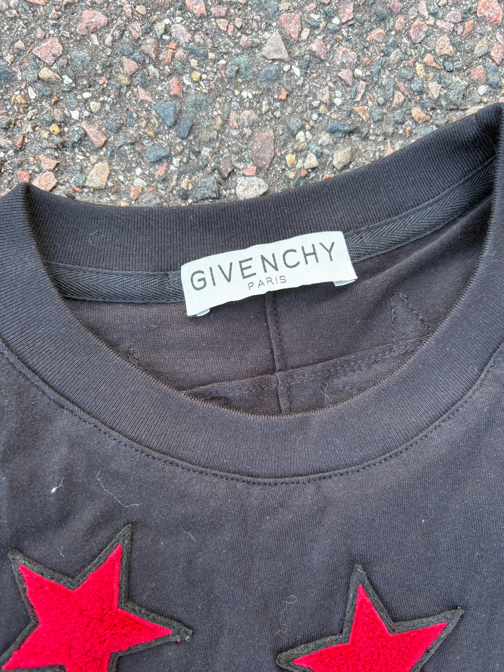 Givenchy star tee red