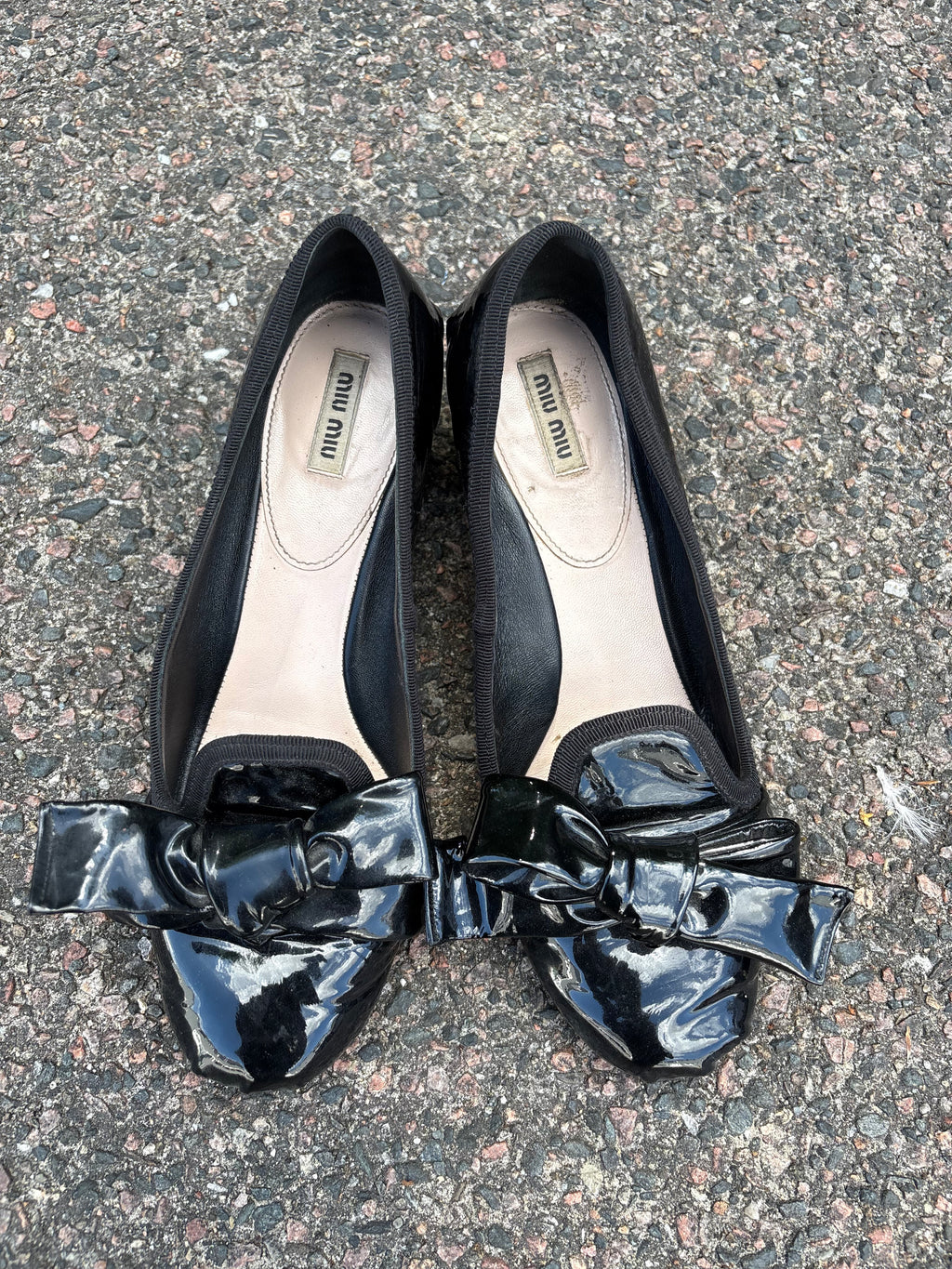 Miu Miu ballerinas Black