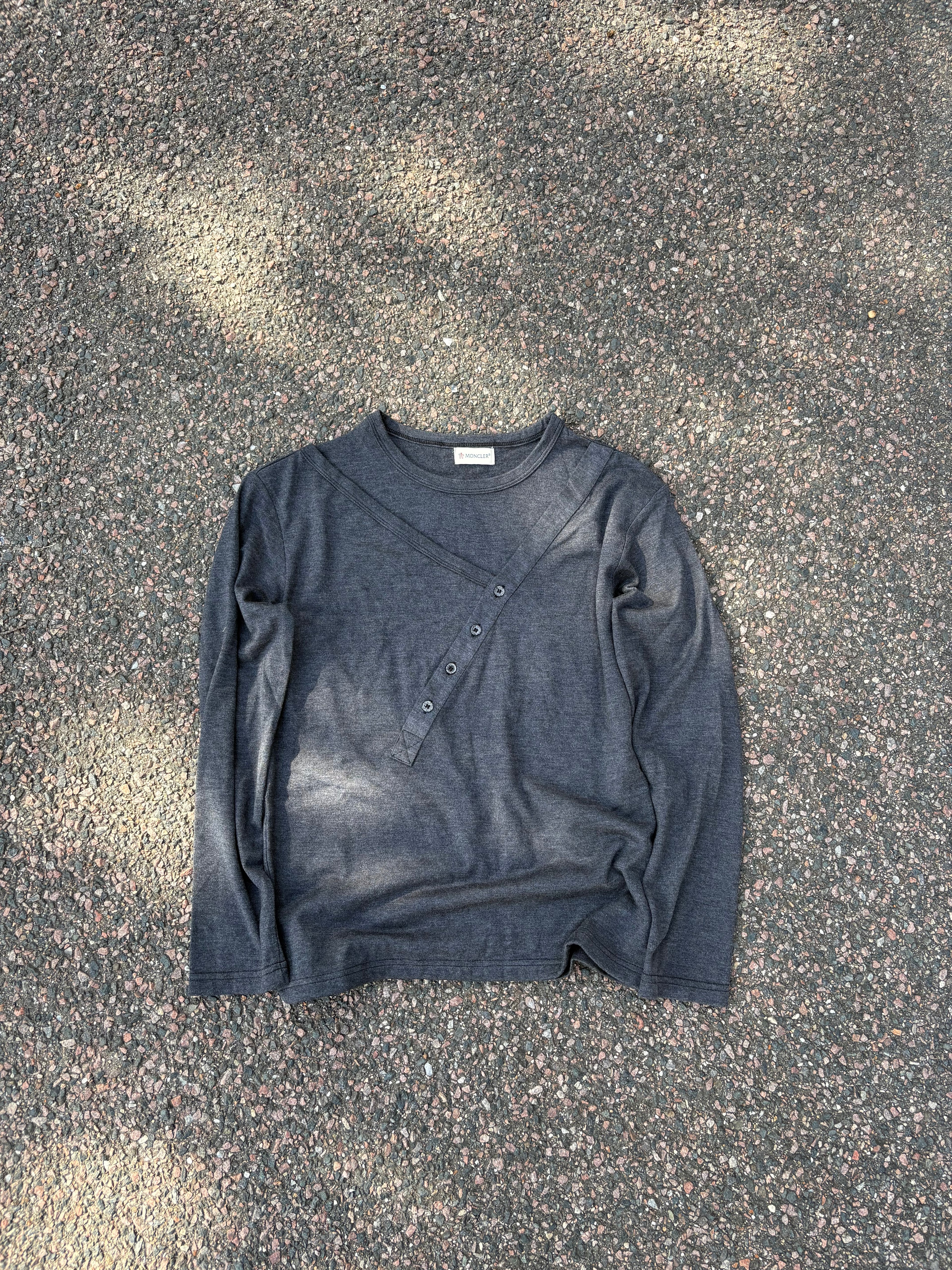 Vintage 2000s asymmetrical moncler shirt