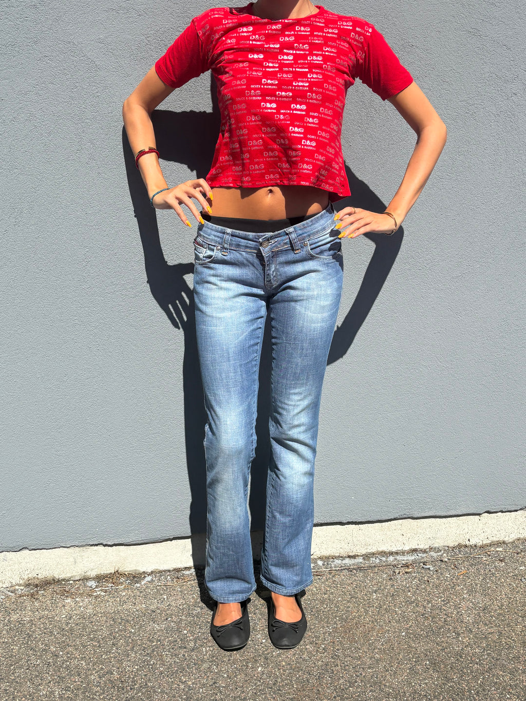 1980s Prada skinny jeans