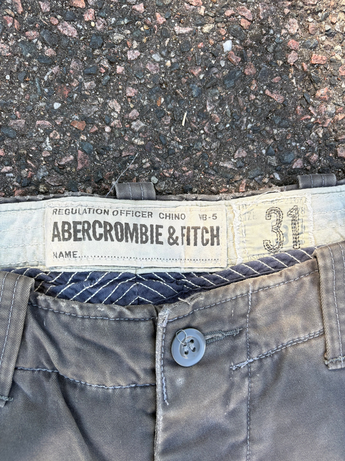 Vintage Abercrombie 2000s beckham shorts
