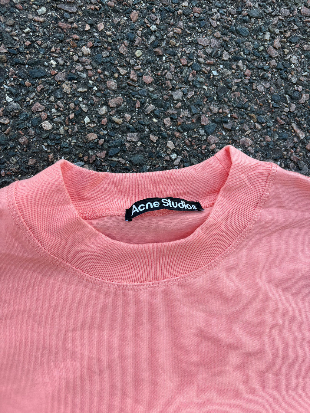 Acne studios small logo long sleeve