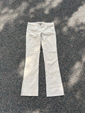 Vintage bootcut/flared beige chino miu miu pants