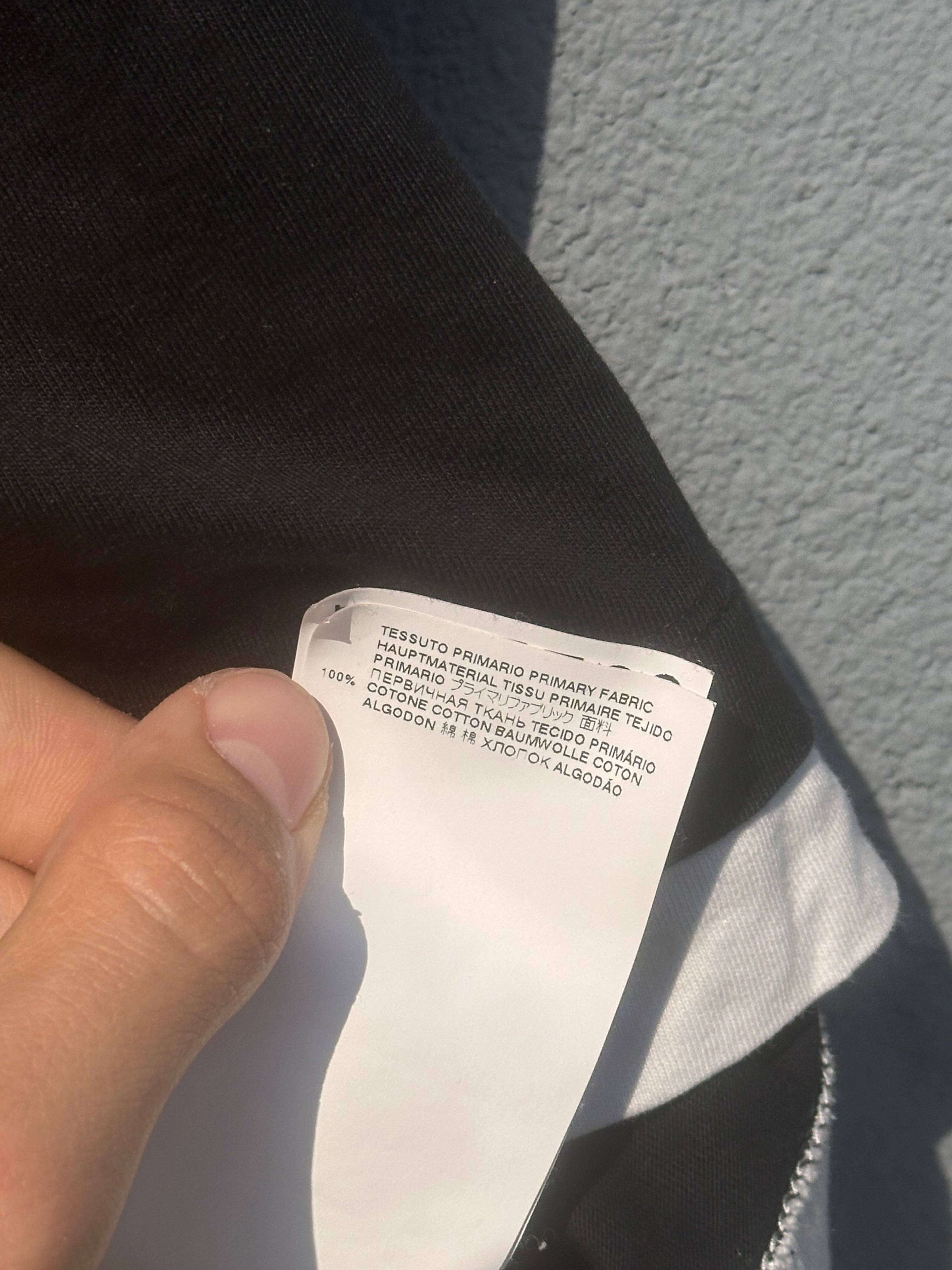 MM6 maison margiela ringer tee Black