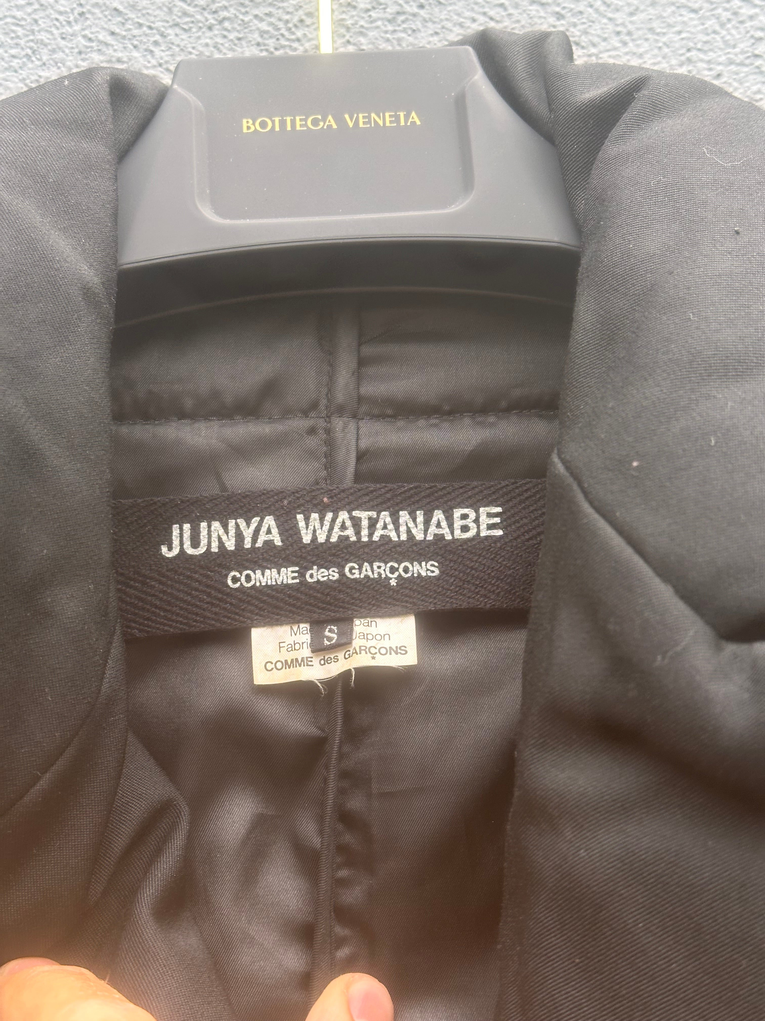Junya watanabe runway 2004 puffer blazer black