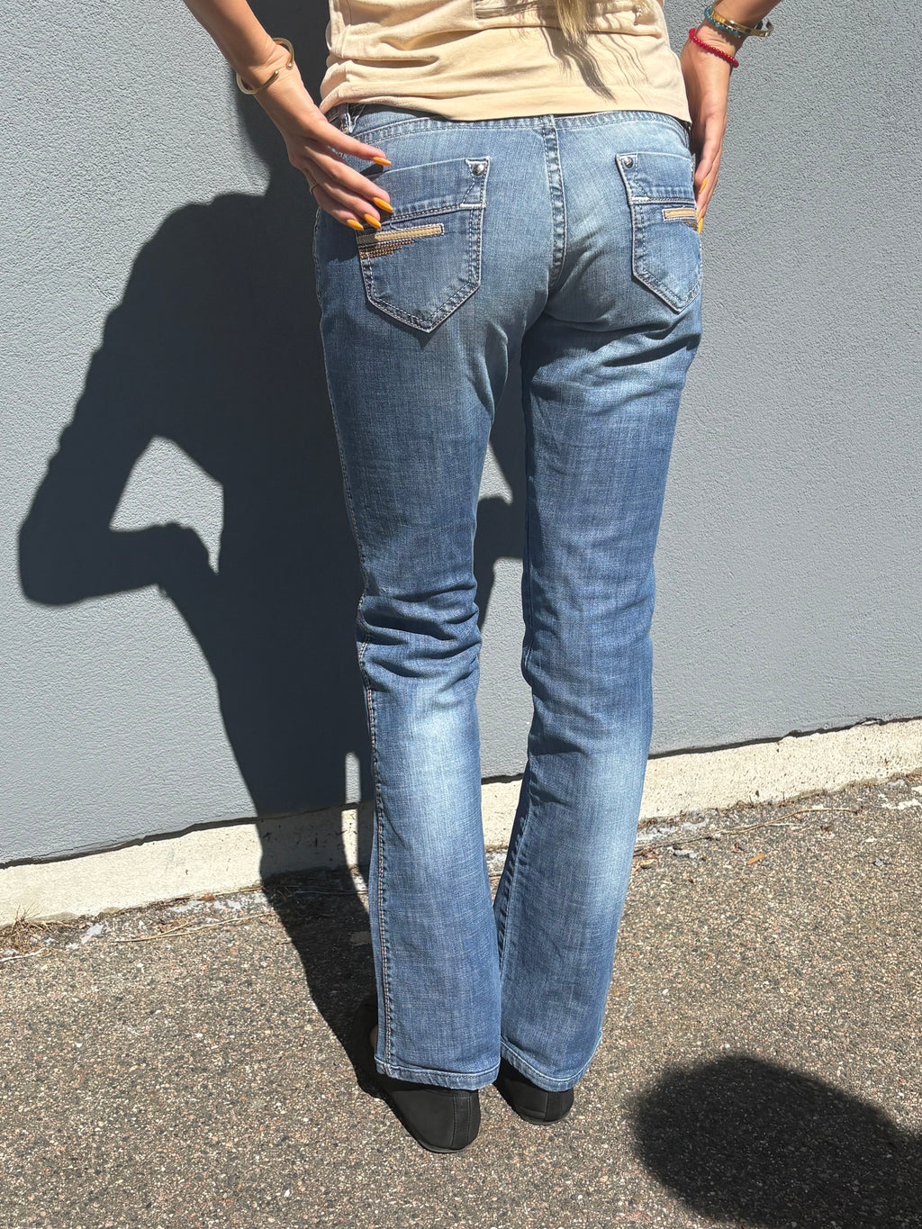 1980s Prada skinny jeans