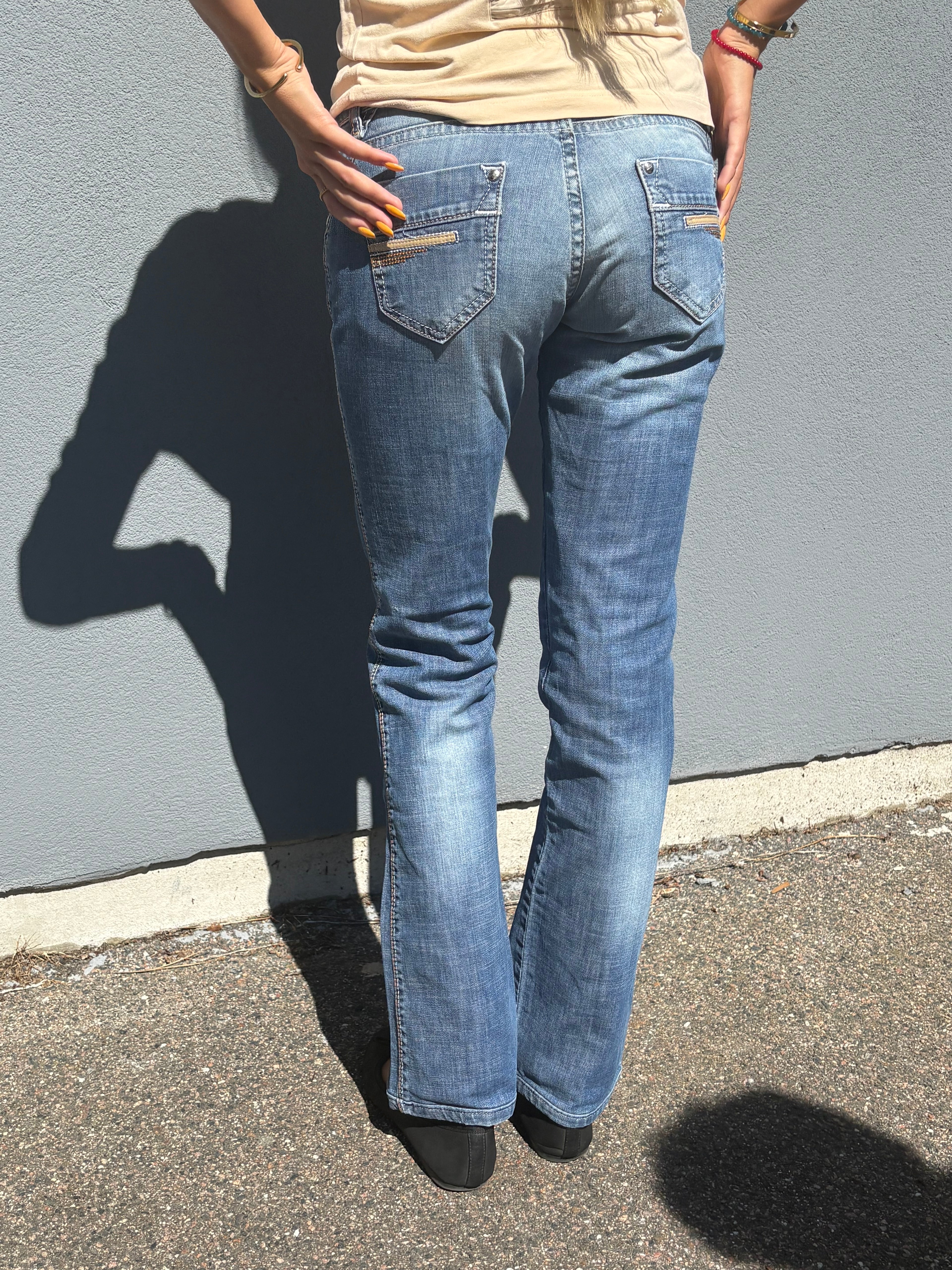 1980s Prada skinny jeans