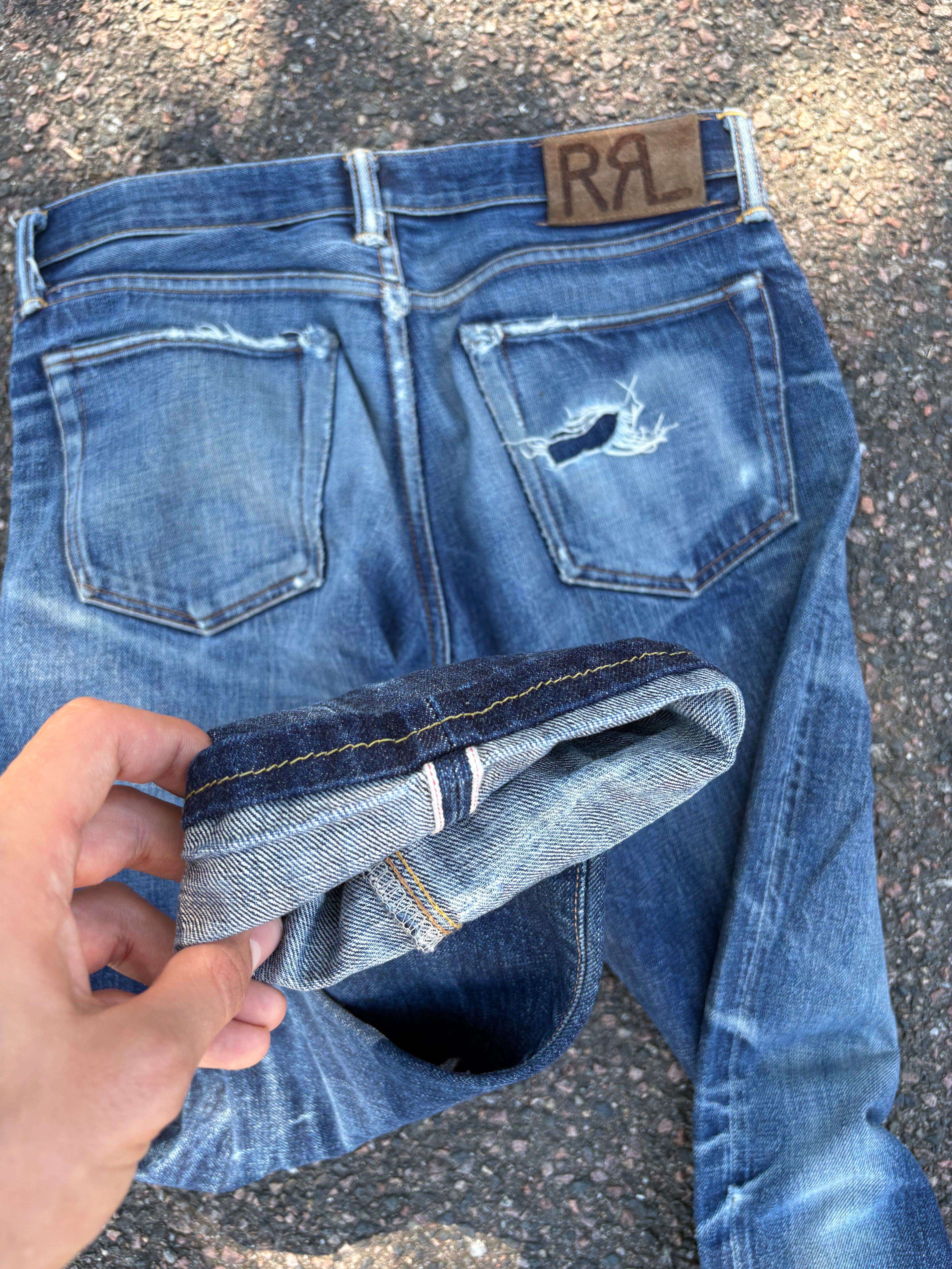 RRL Ralph Lauren selvedge denim jeans