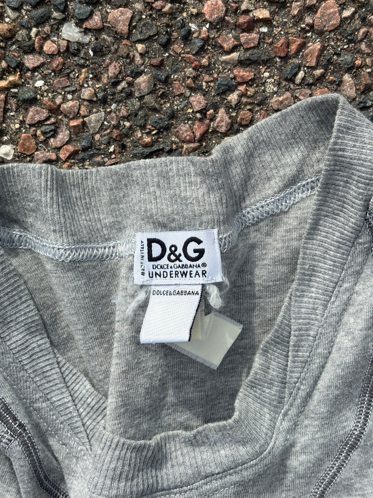 Dolce & Gabbana football club tee gray