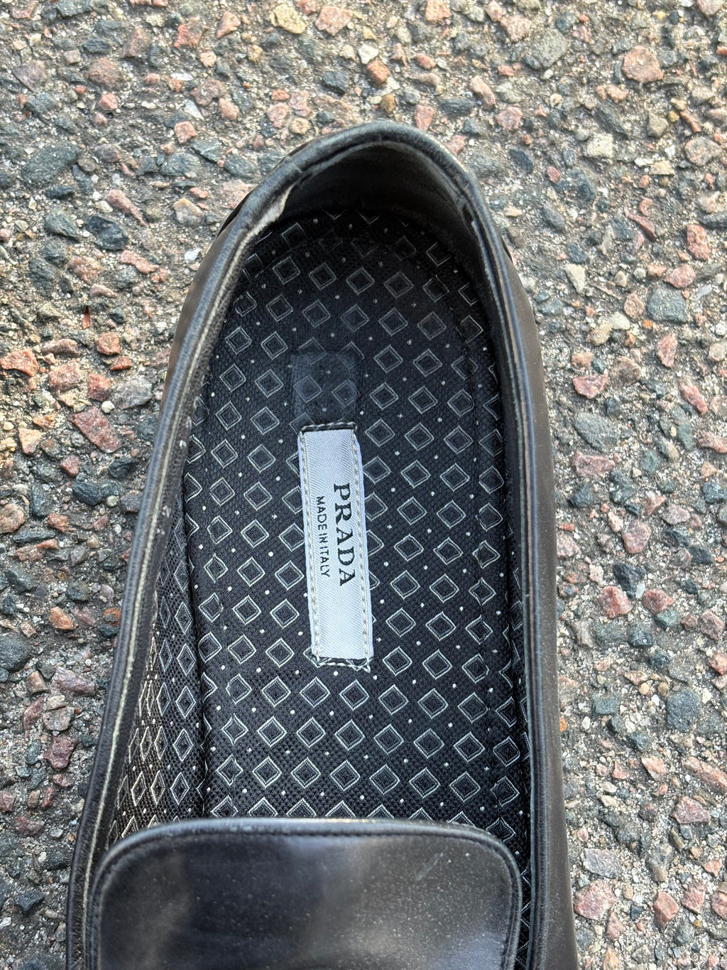 Prada Vintage 2000s flats black