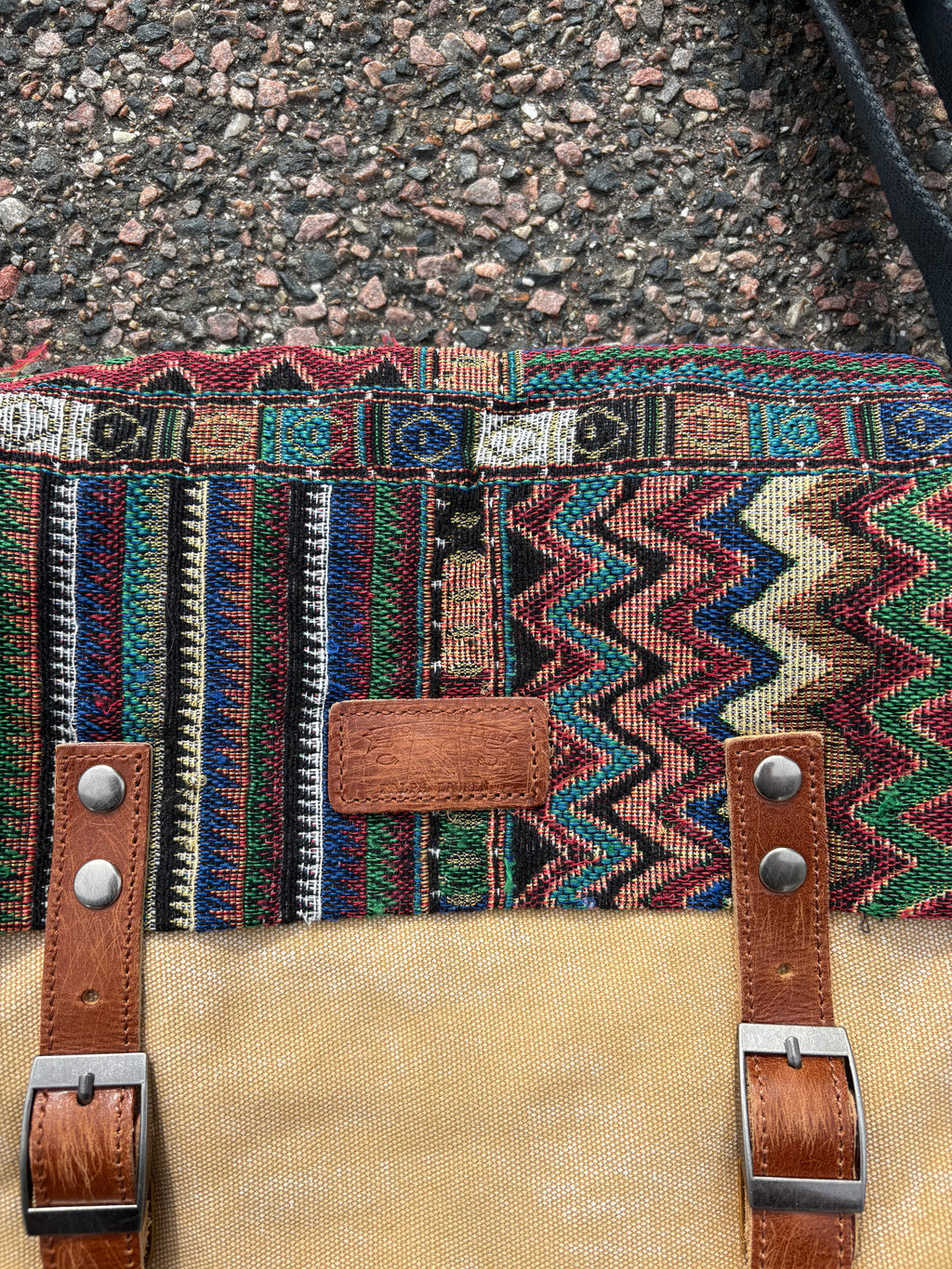 Double RL Ralph Lauren shoulder bag
