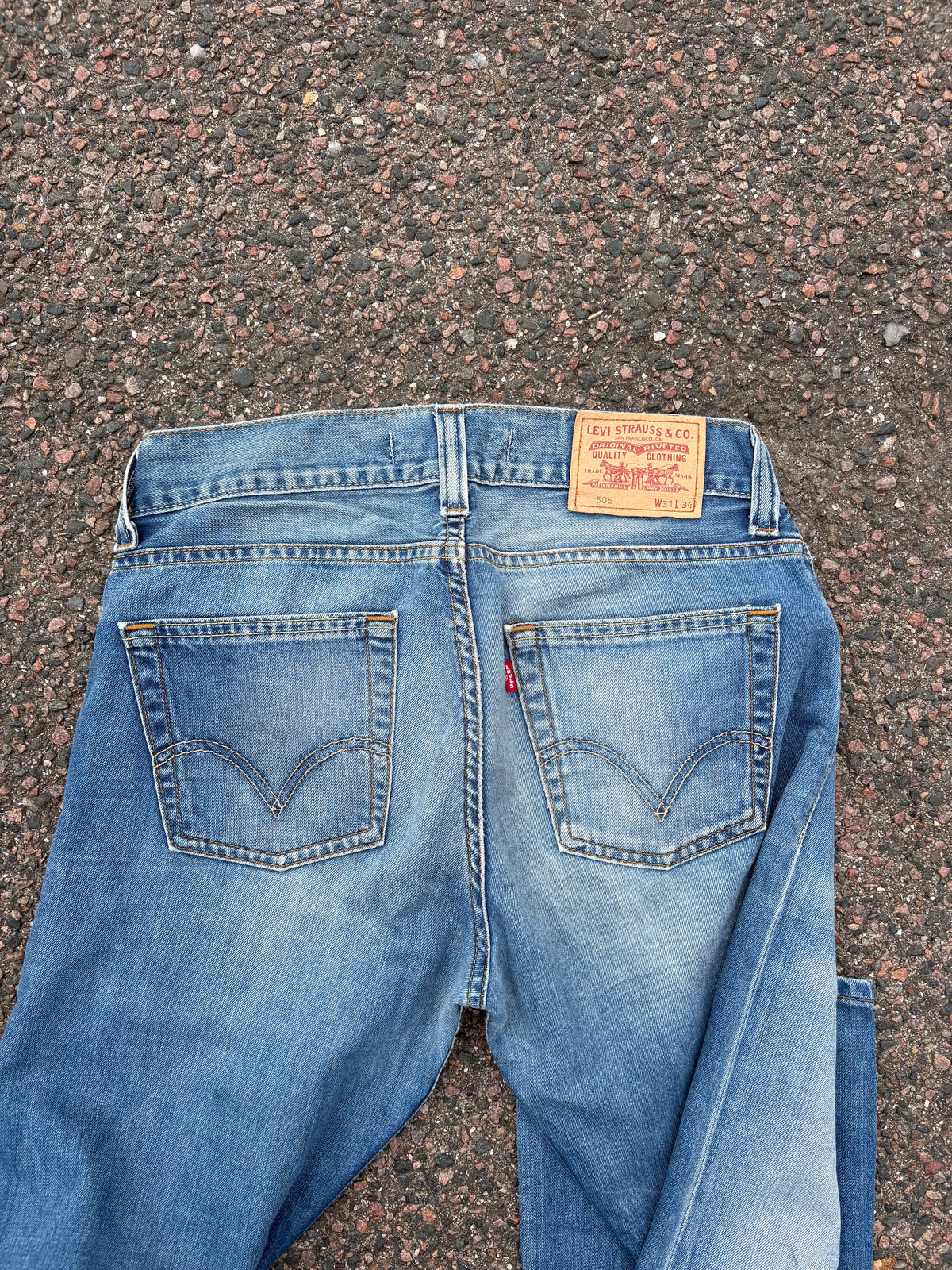 Levis 506 straight/boot vintage Jeans 31*34
