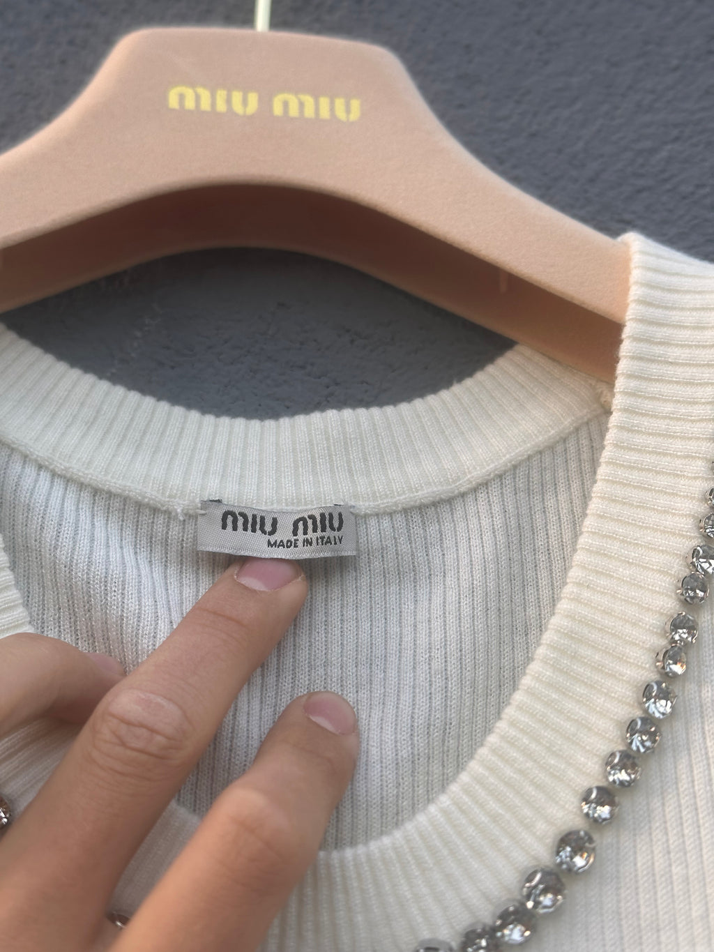 Miu miu wool top