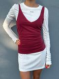 Isabel marant vintage top red