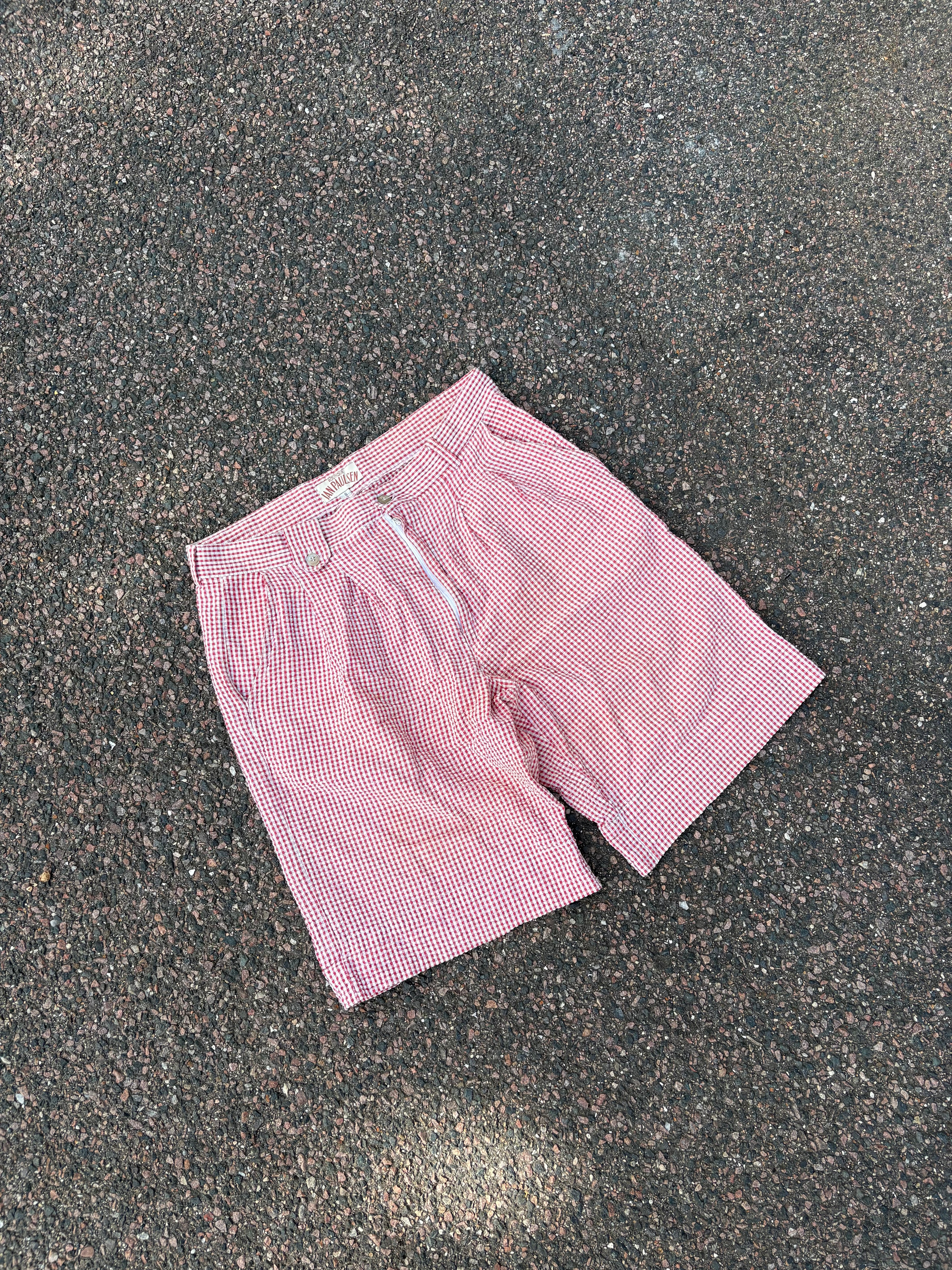 Jan Paulsen 1970s plaid sailor shorts (über rare)