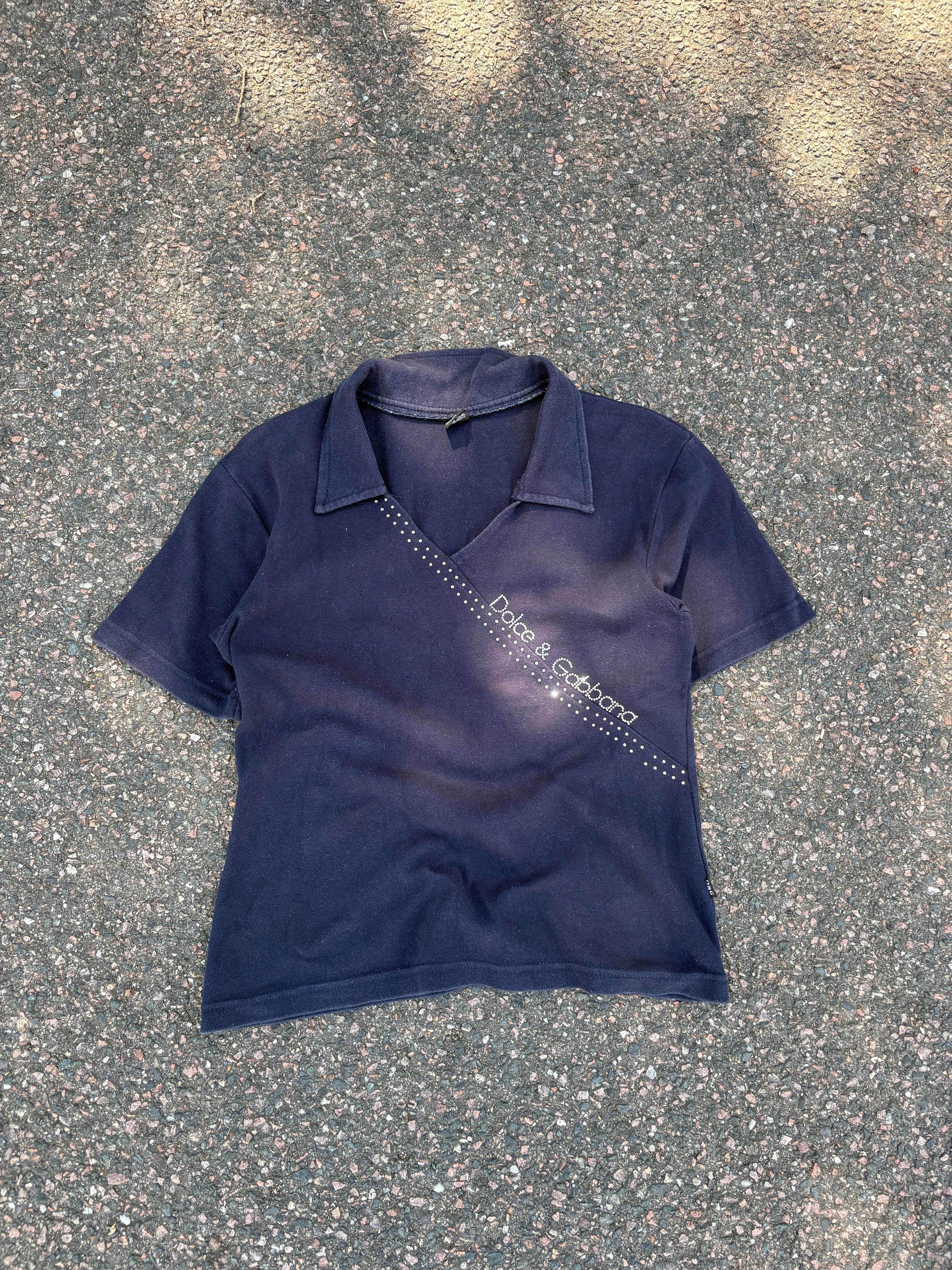 Dolce & Gabbana navy polo