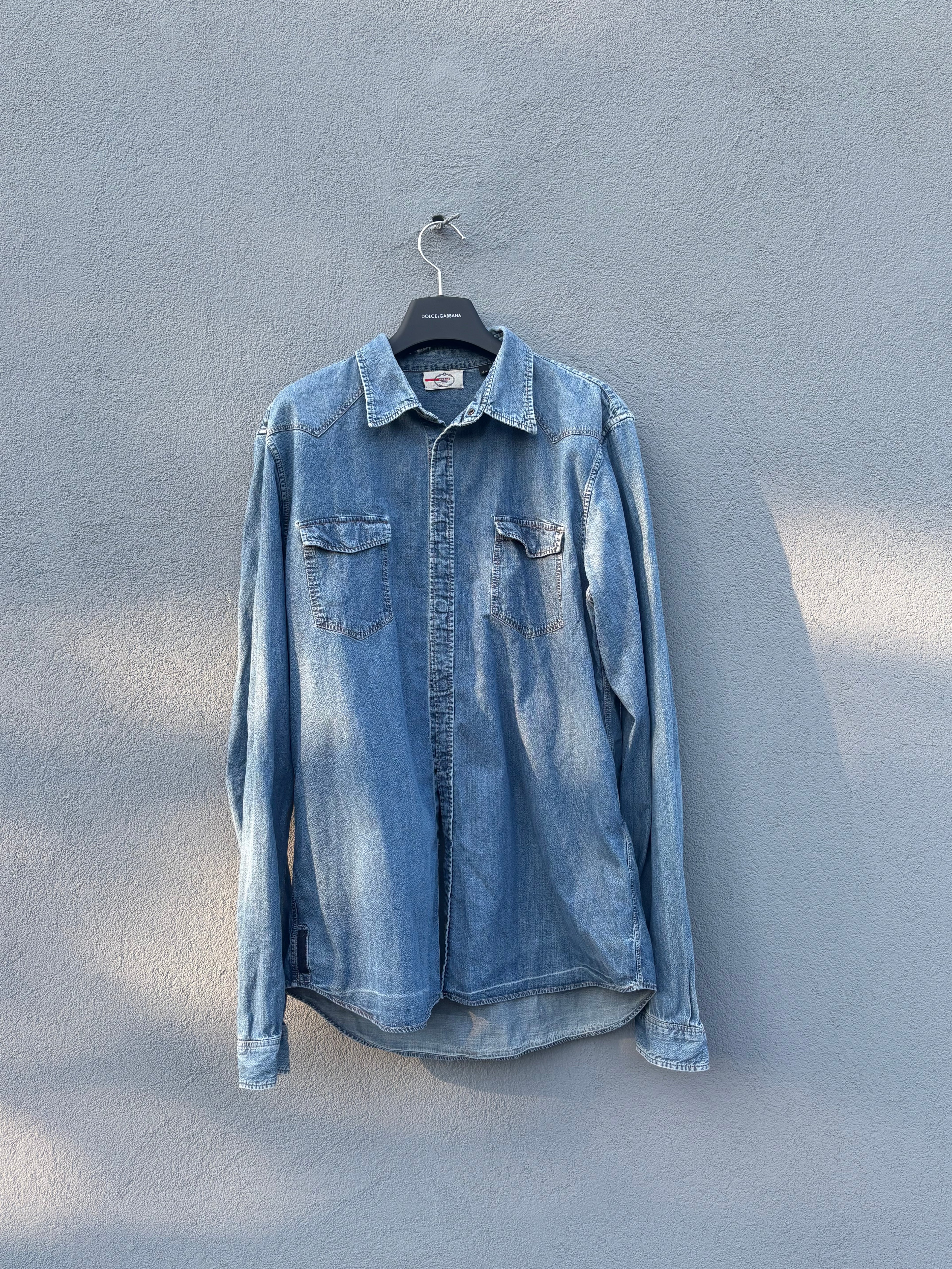 Prada denim shirt