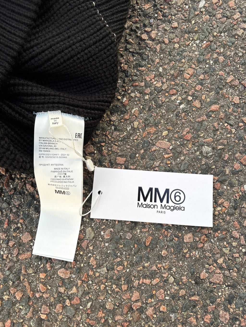 Maison Margiela MM6 double sided zip up (Brand new)