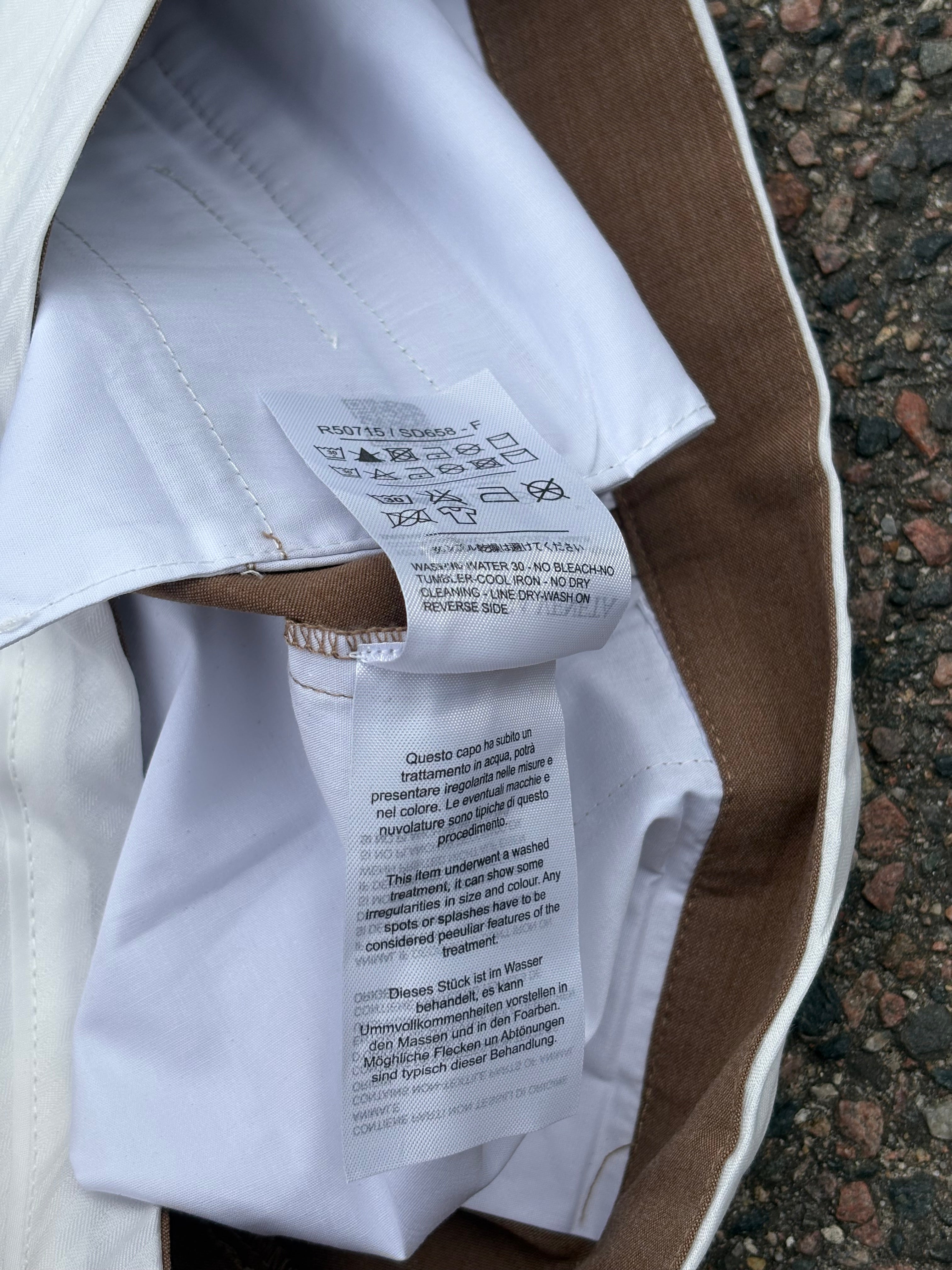 Bottega Veneta White waistband suit pants