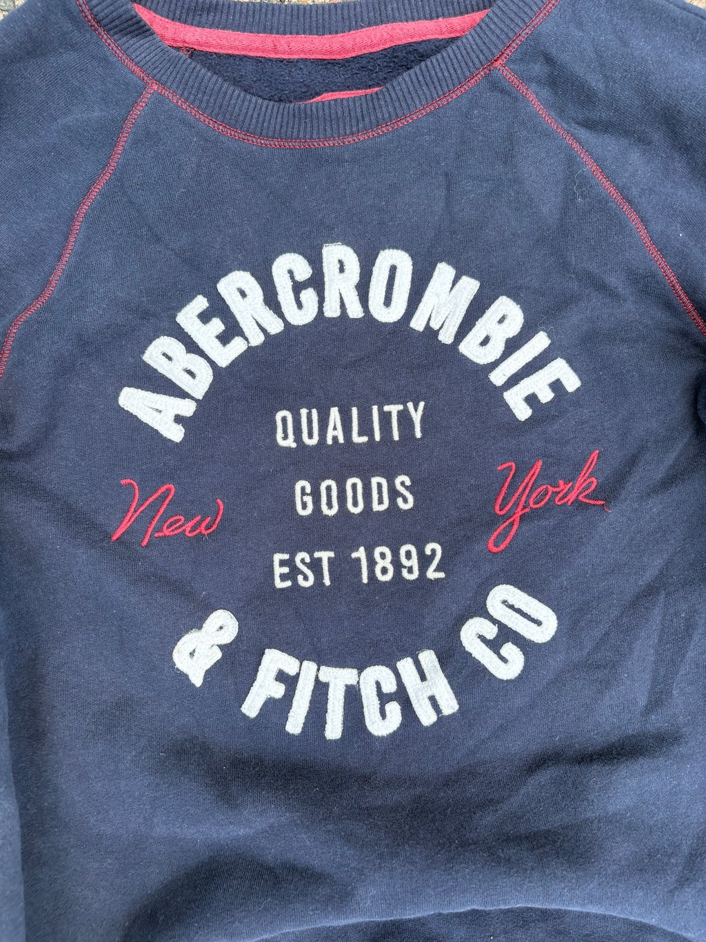 Vintage Abercrombie navy sweater