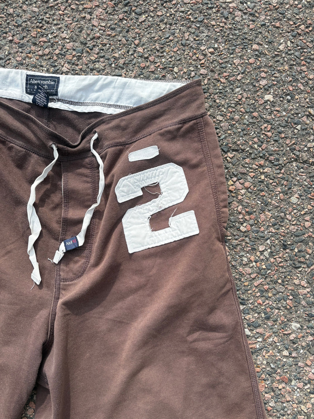 Vintage Brown Abercrombie baggy shorts