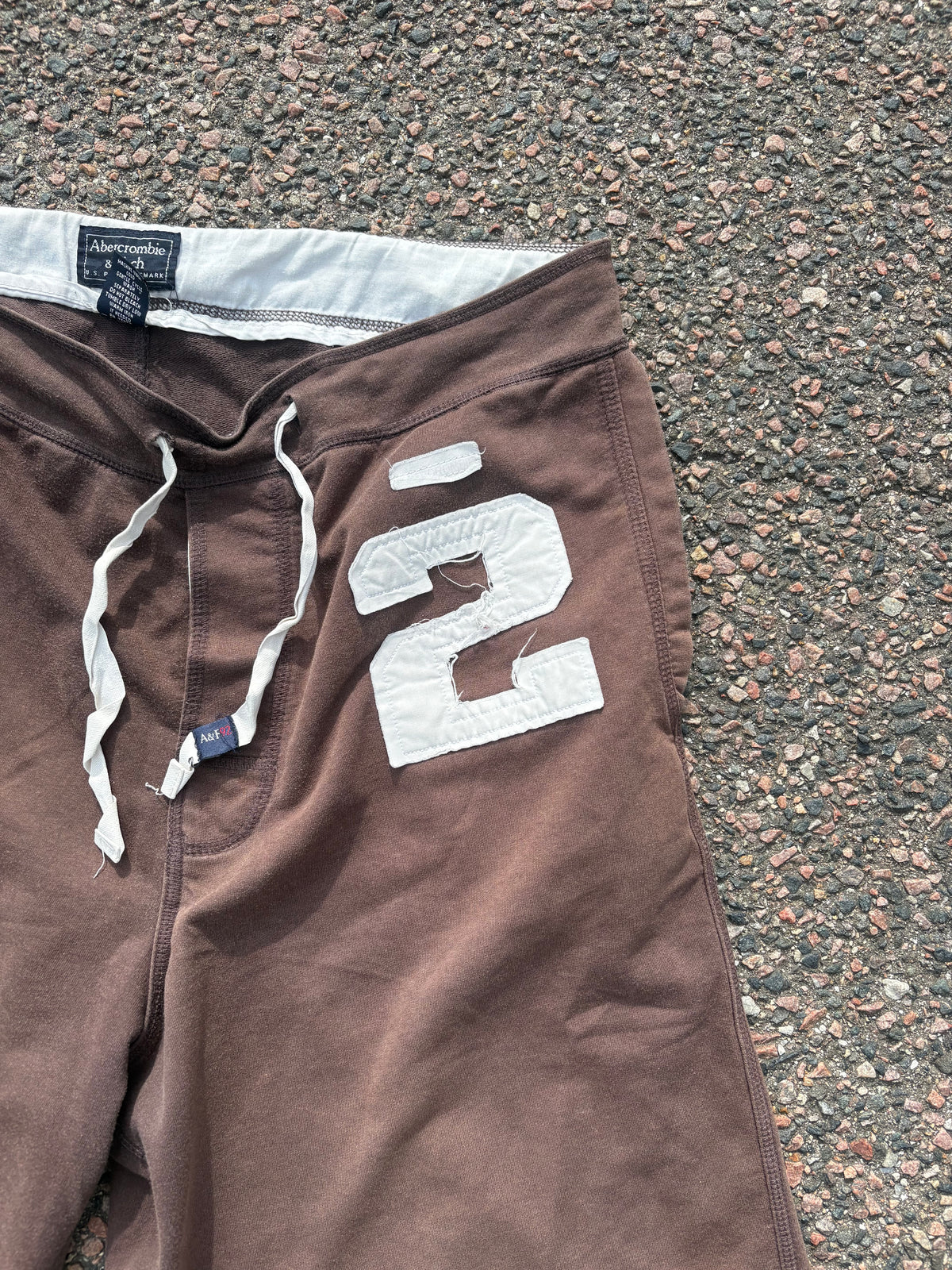 Vintage Brown Abercrombie baggy shorts