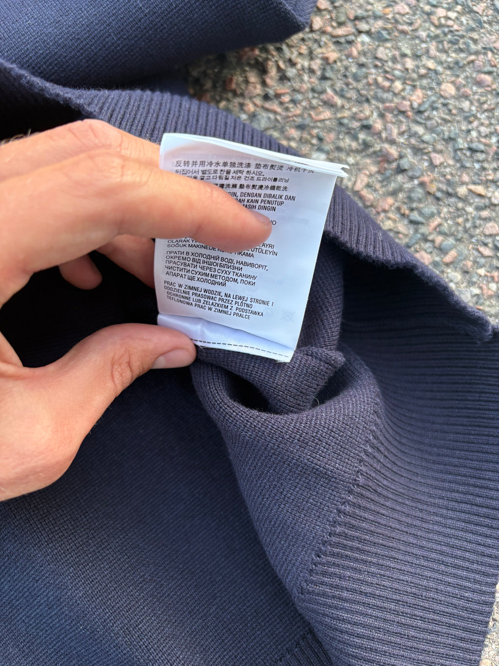 2024 Miu Miu Harrington jacket Navy (38)