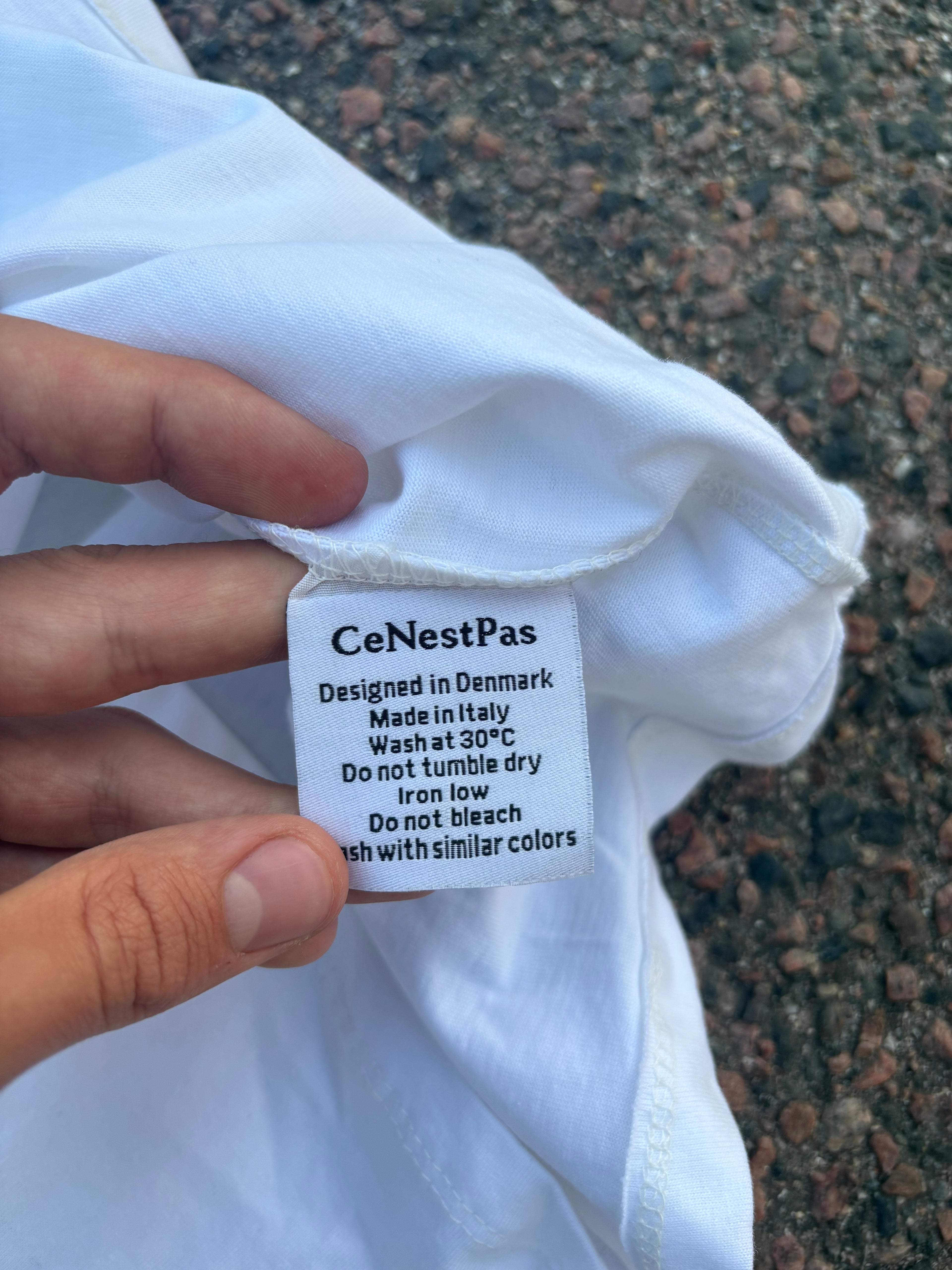 I miss Martin Margiela storm tee white