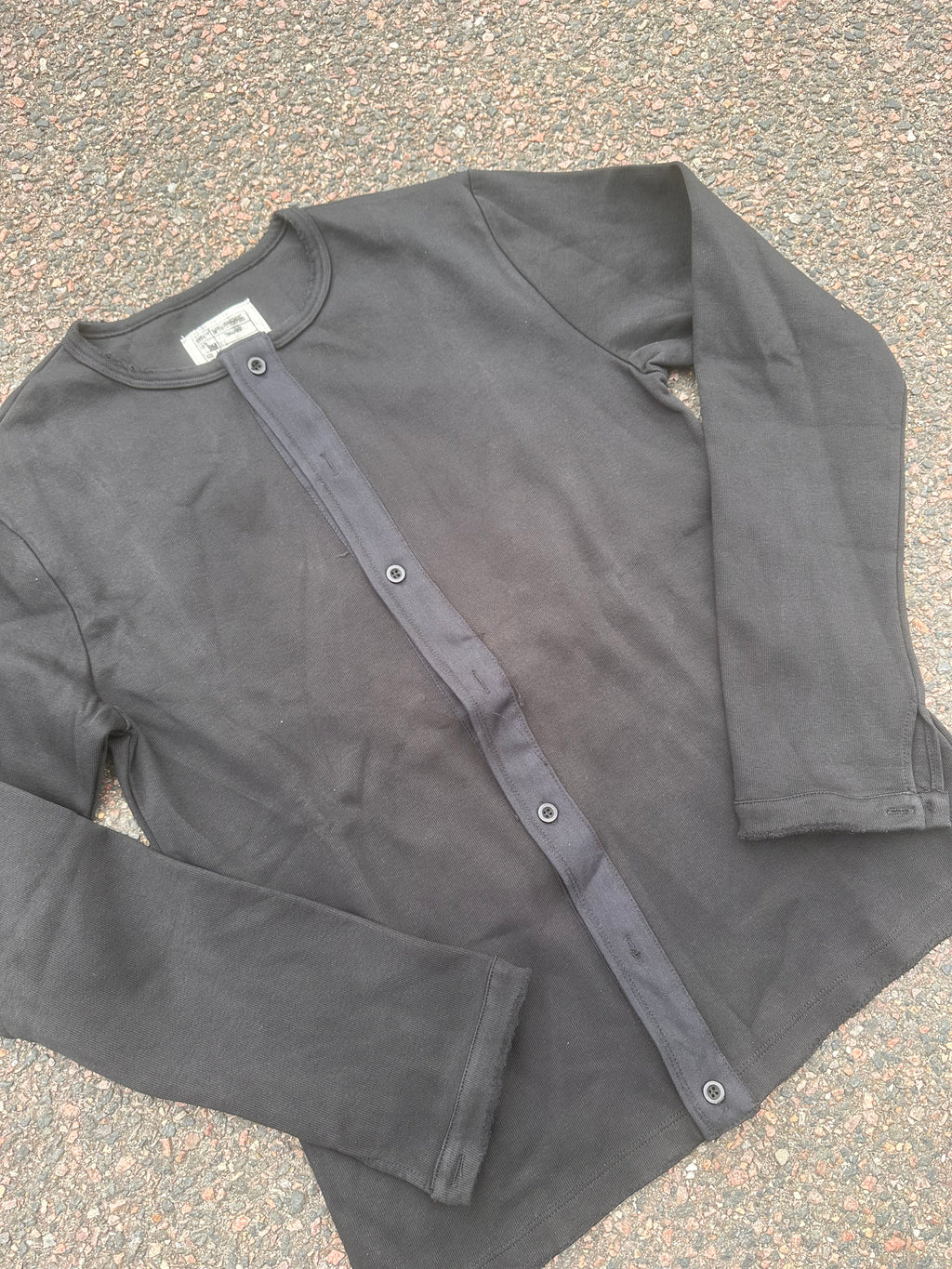 No faith studios button up black