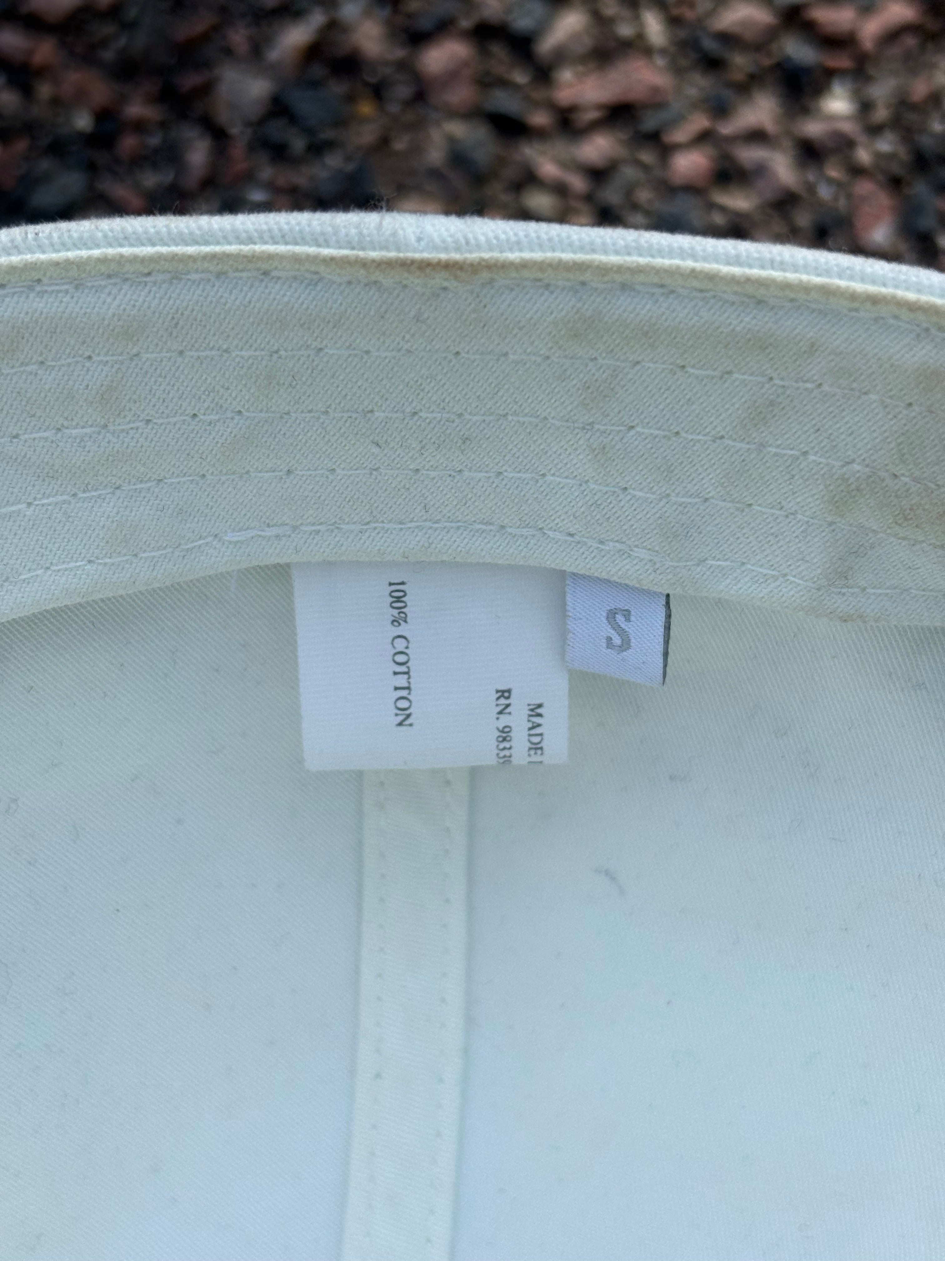 Prada Linea Rossa White cap