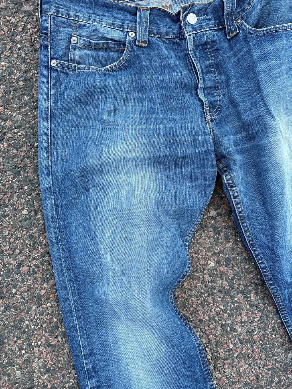 Levis Vintage 512 bootcut washed jeans (32*36)