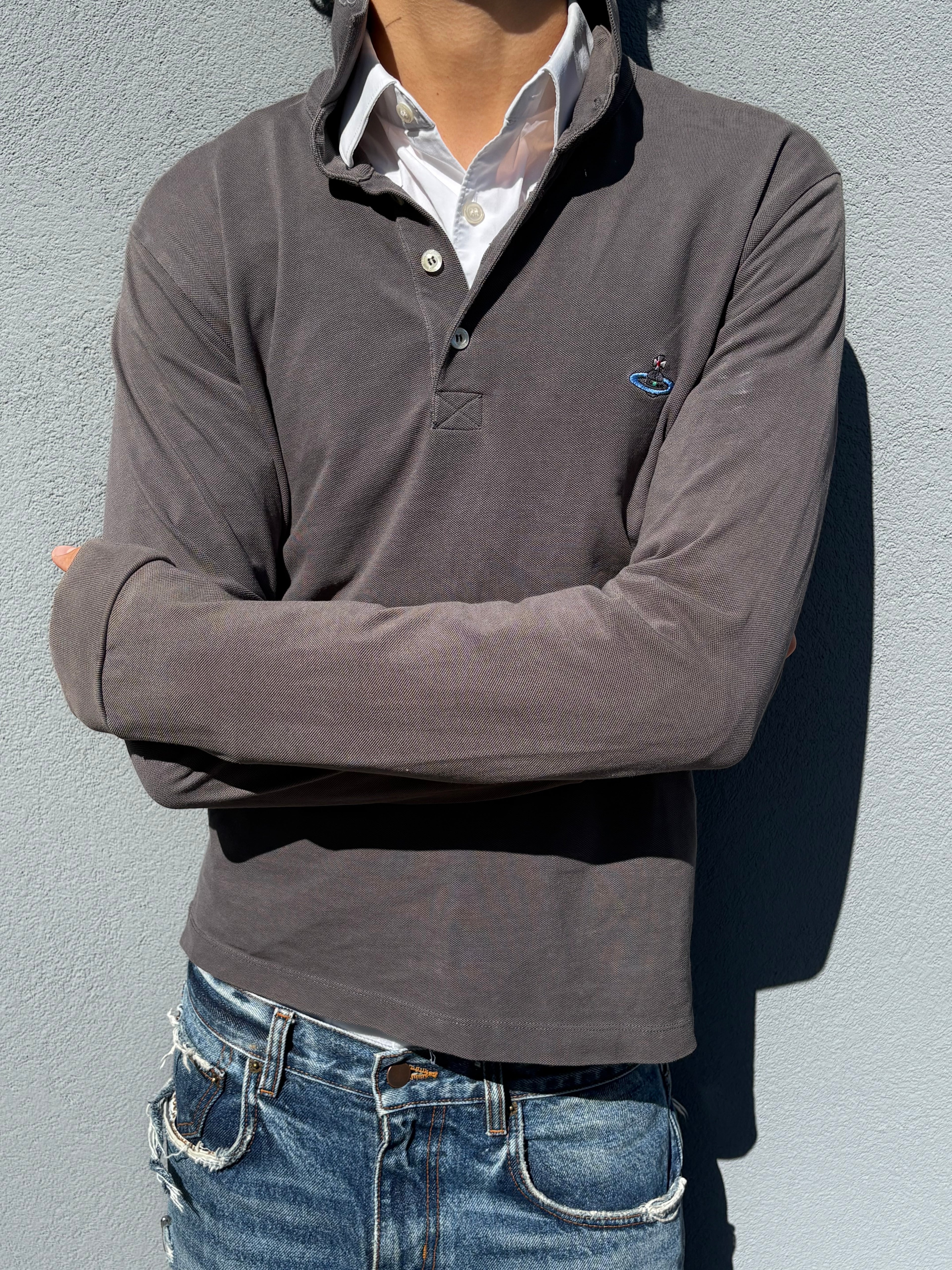 Vivienne westwood gray long sleeve