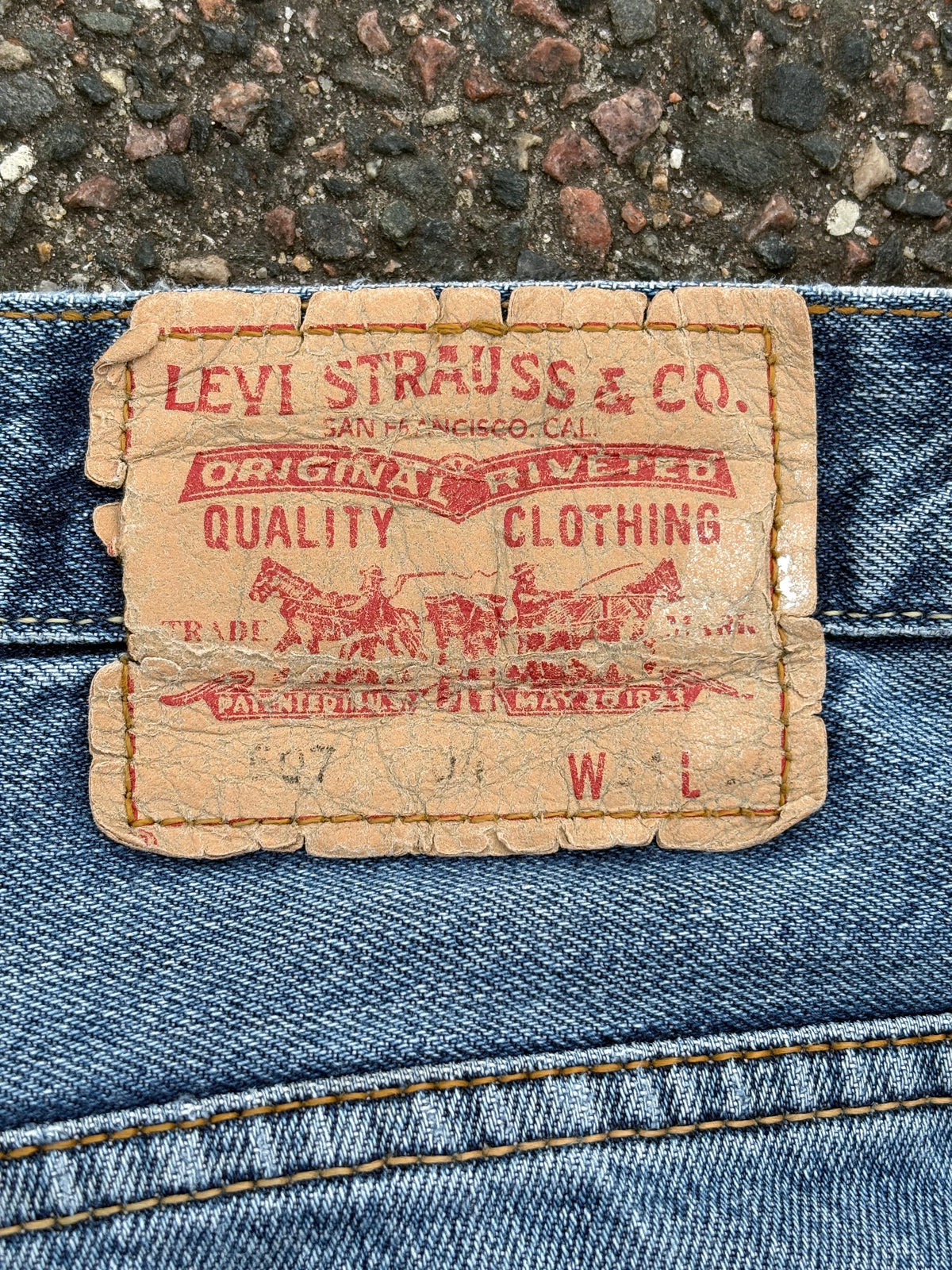 Vintage Levis 507 bootcut
