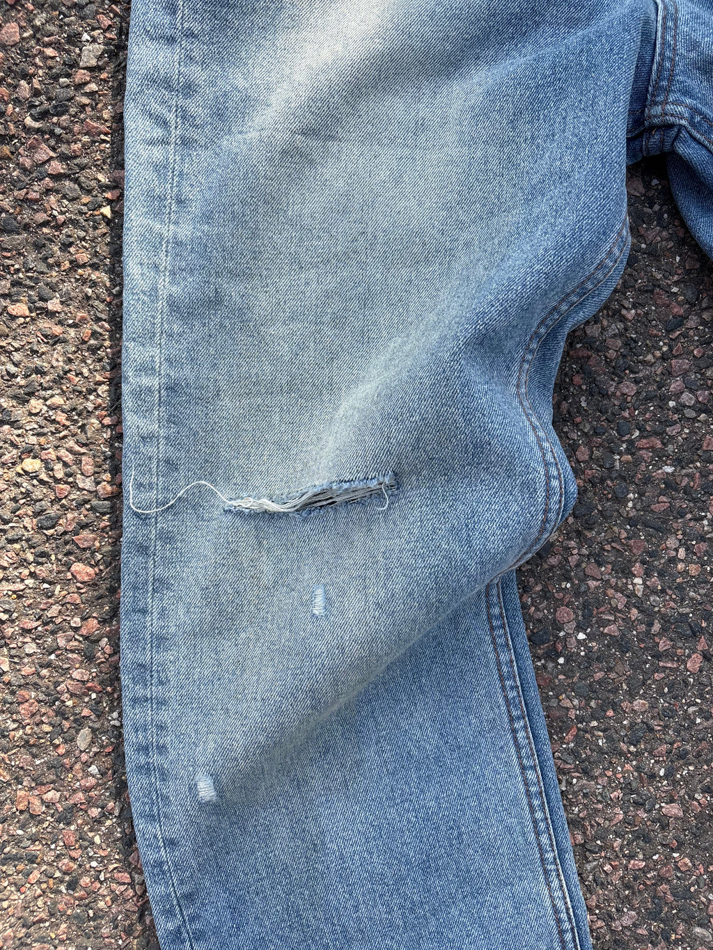 Enfant riches deprimes washed straight fit jeans
